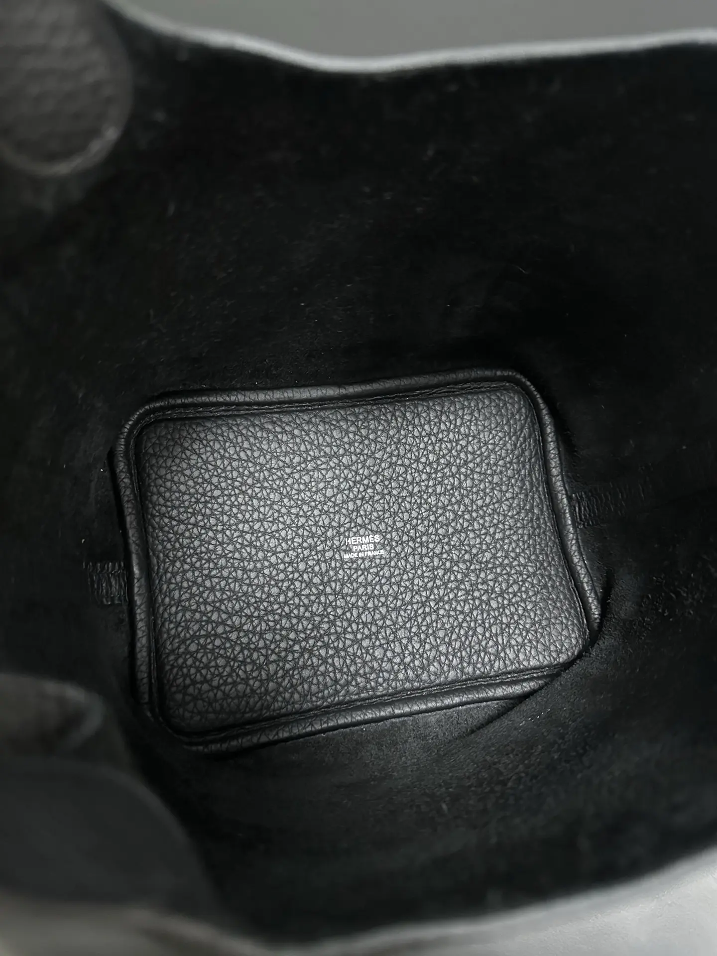 HERMÈS Picotin 18 in black with palladium hardware HERMÈS Picotin 18 in black with palladium hardware