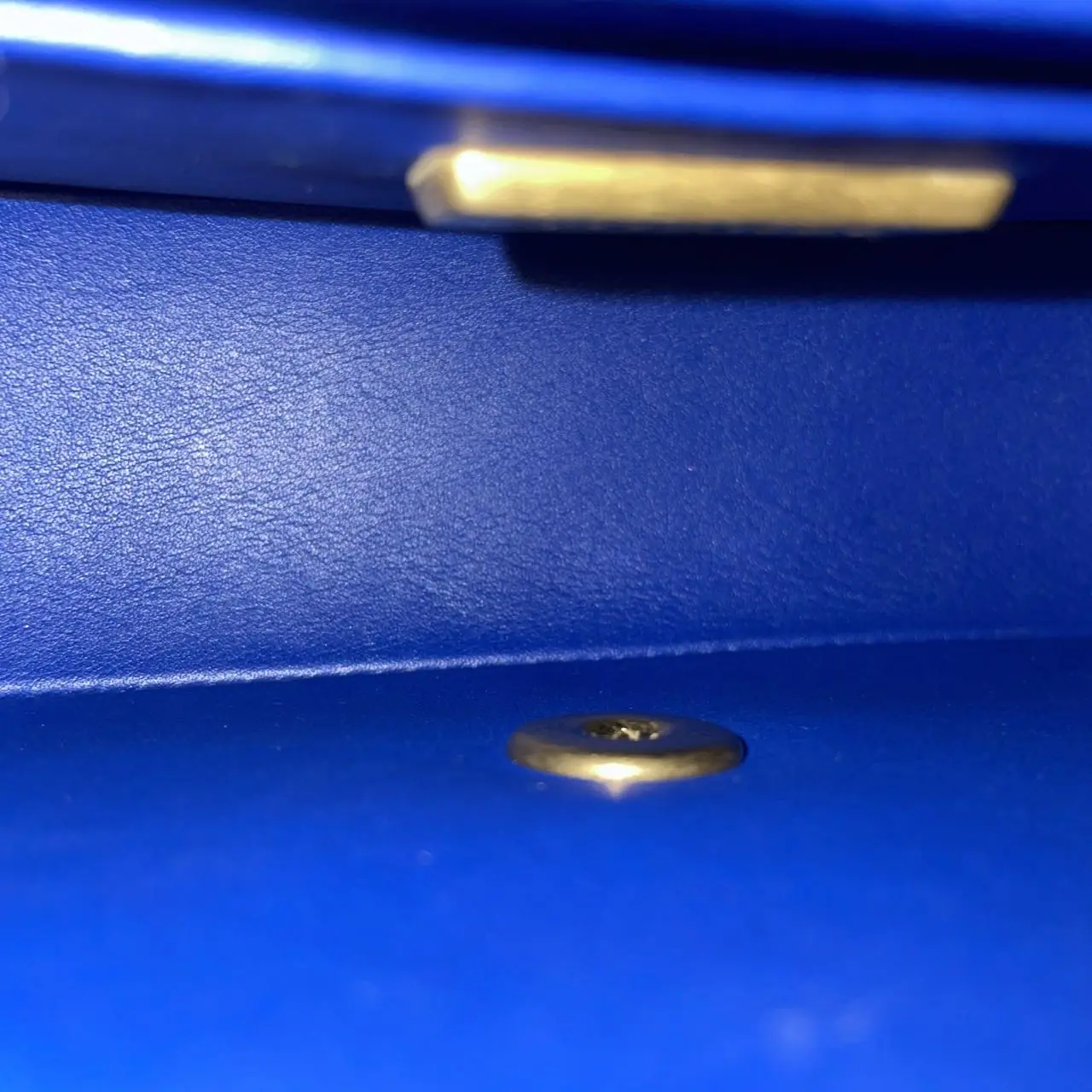 CHANEL Classic Flap Mini Python Blue Gold Hardware CHANEL Classic Flap Mini Python Blue Gold Hardware