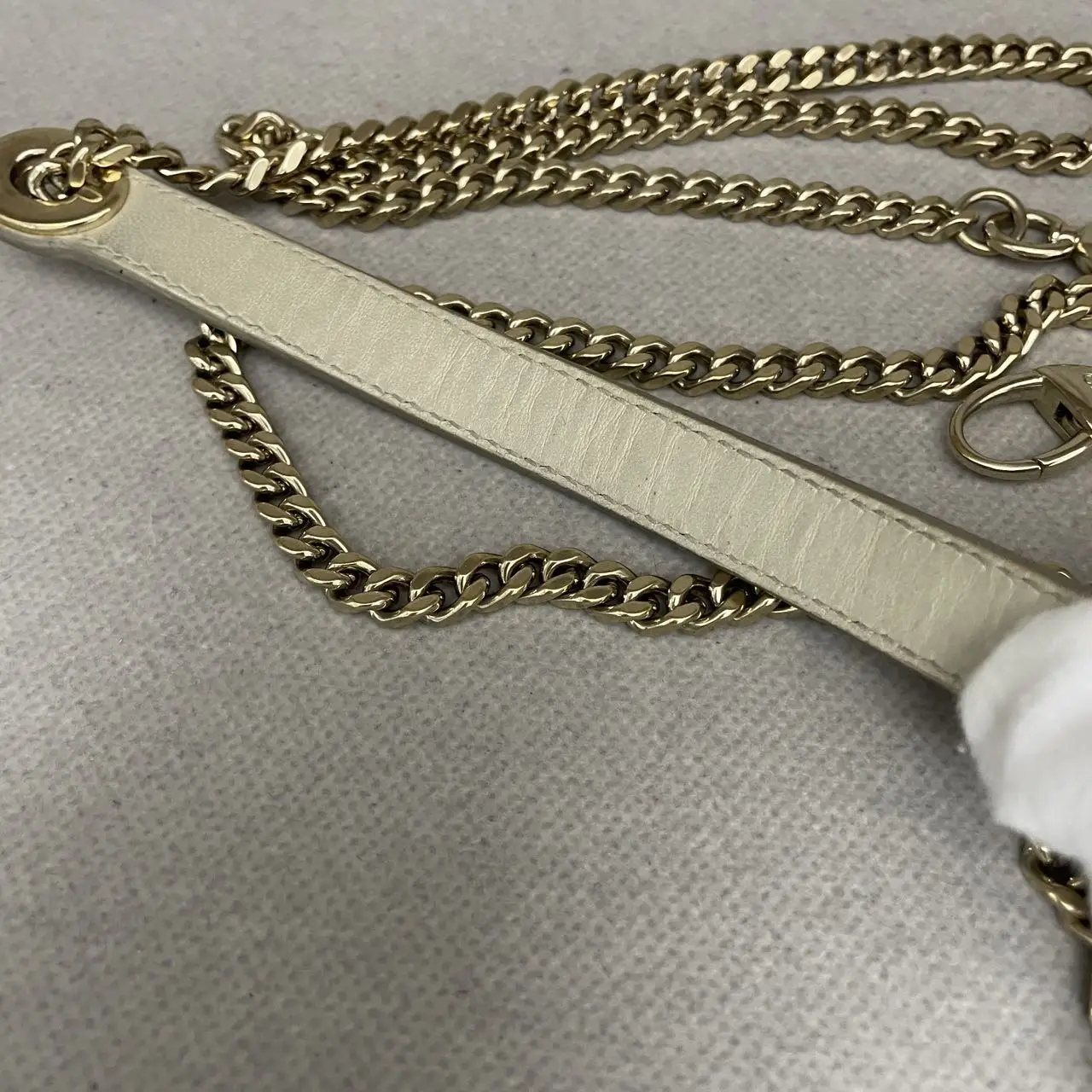 DIOR Lady Dior Mini Gold Calfskin Leather with Grystals Gold Hardware DIOR Lady Dior Mini Gold Calfskin Leather with Grystals Gold Hardware