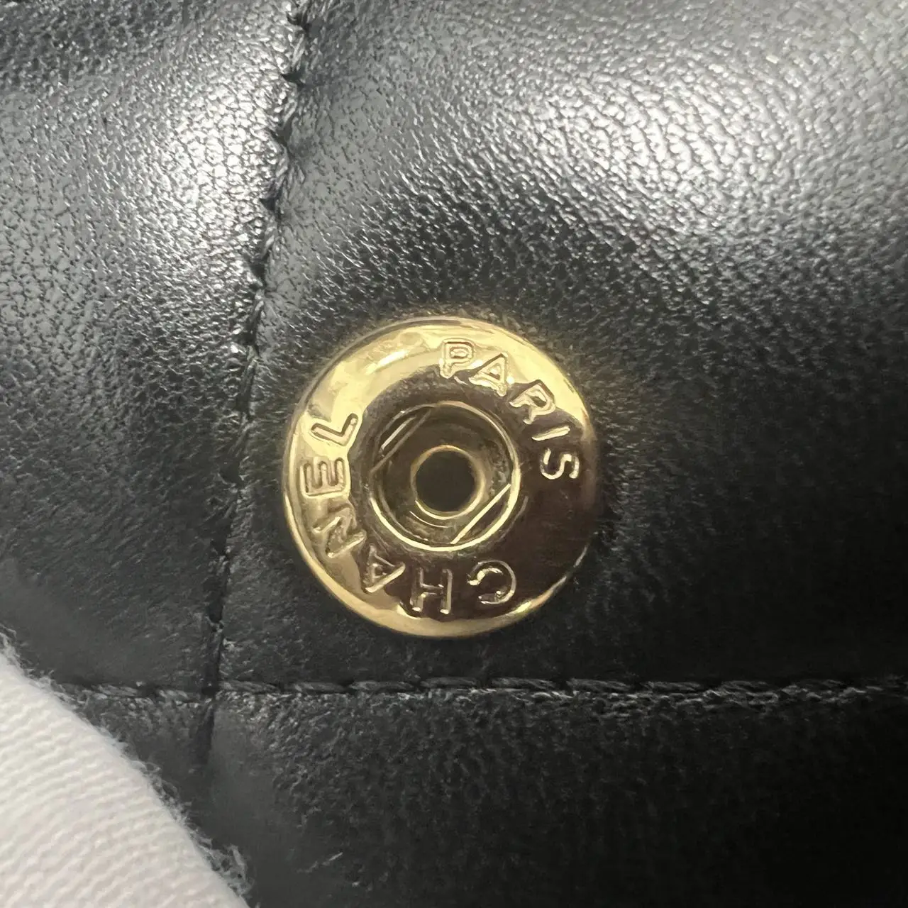 CHANEL Classic Flap Jumbo Handbag Black Lambskin Gold Hardware CHANEL Classic Flap Jumbo Handbag Black Lambskin Gold Hardware