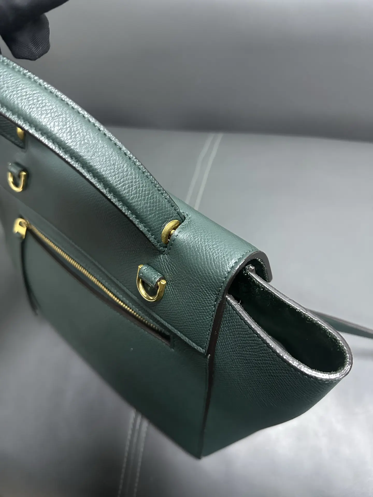 CELINE Nano Belt Bag in Grained Calfskin CELINE Nano Belt Bag in Grained Calfskin