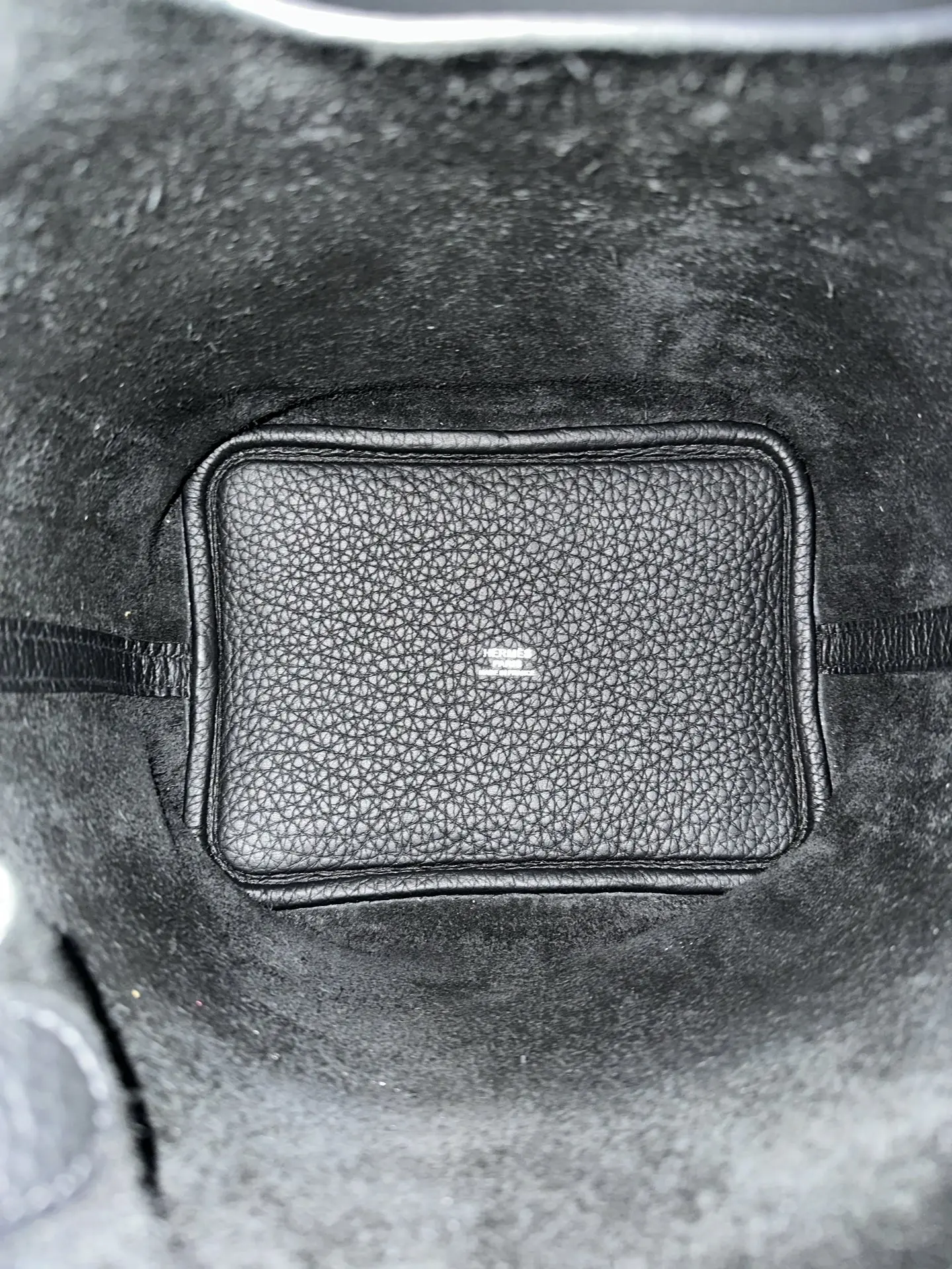 HERMÈS Picotin 18 in black with palladium hardware HERMÈS Picotin 18 in black with palladium hardware