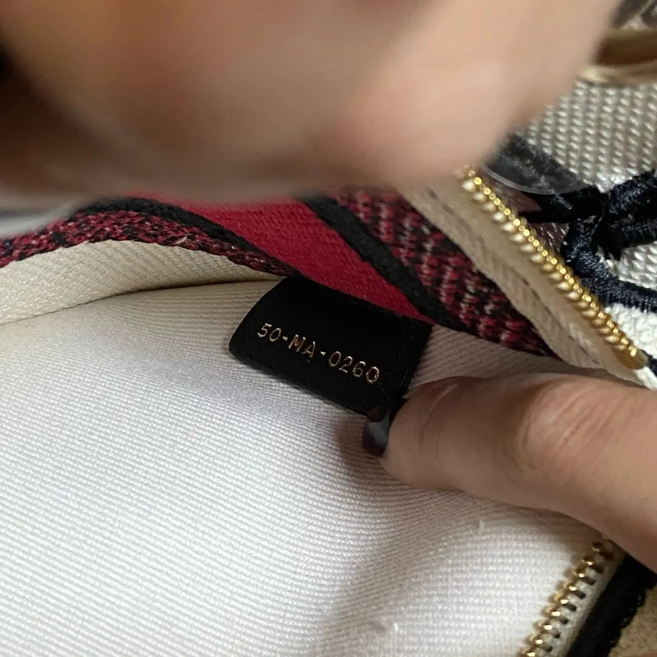 DIOR Medium Lady D-Lite Bag Red/White Embroidered Canvas with Heart DIOR Medium Lady D-Lite Bag Red/White Embroidered Canvas with Heart