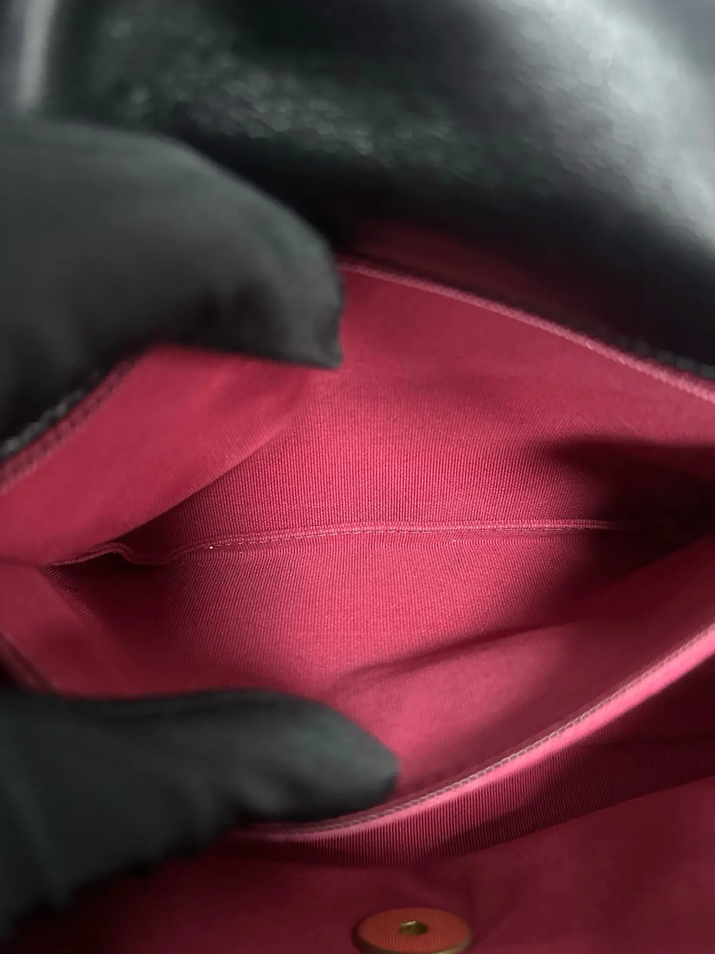 CHANEL Small 19 Black Shiny Lambskin Handbag CHANEL Small 19 Black Shiny Lambskin Handbag