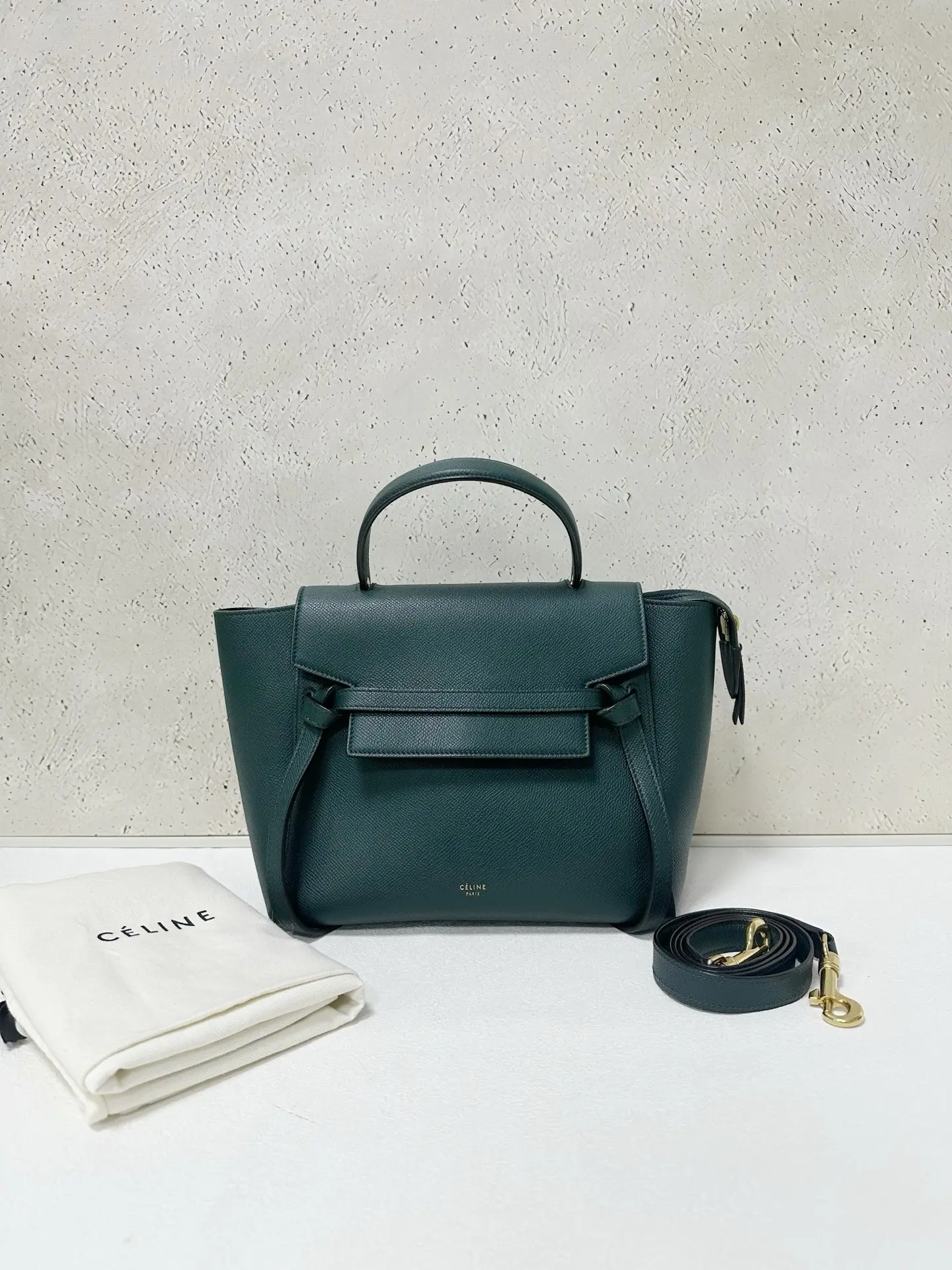 CELINE Nano Belt Bag in Grained Calfskin CELINE Nano Belt Bag in Grained Calfskin