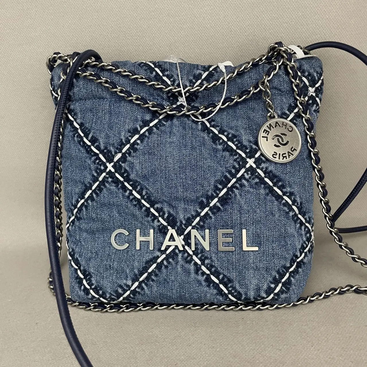 CHANEL 22 Mini Denim Bag CHANEL 22 Mini Denim Bag