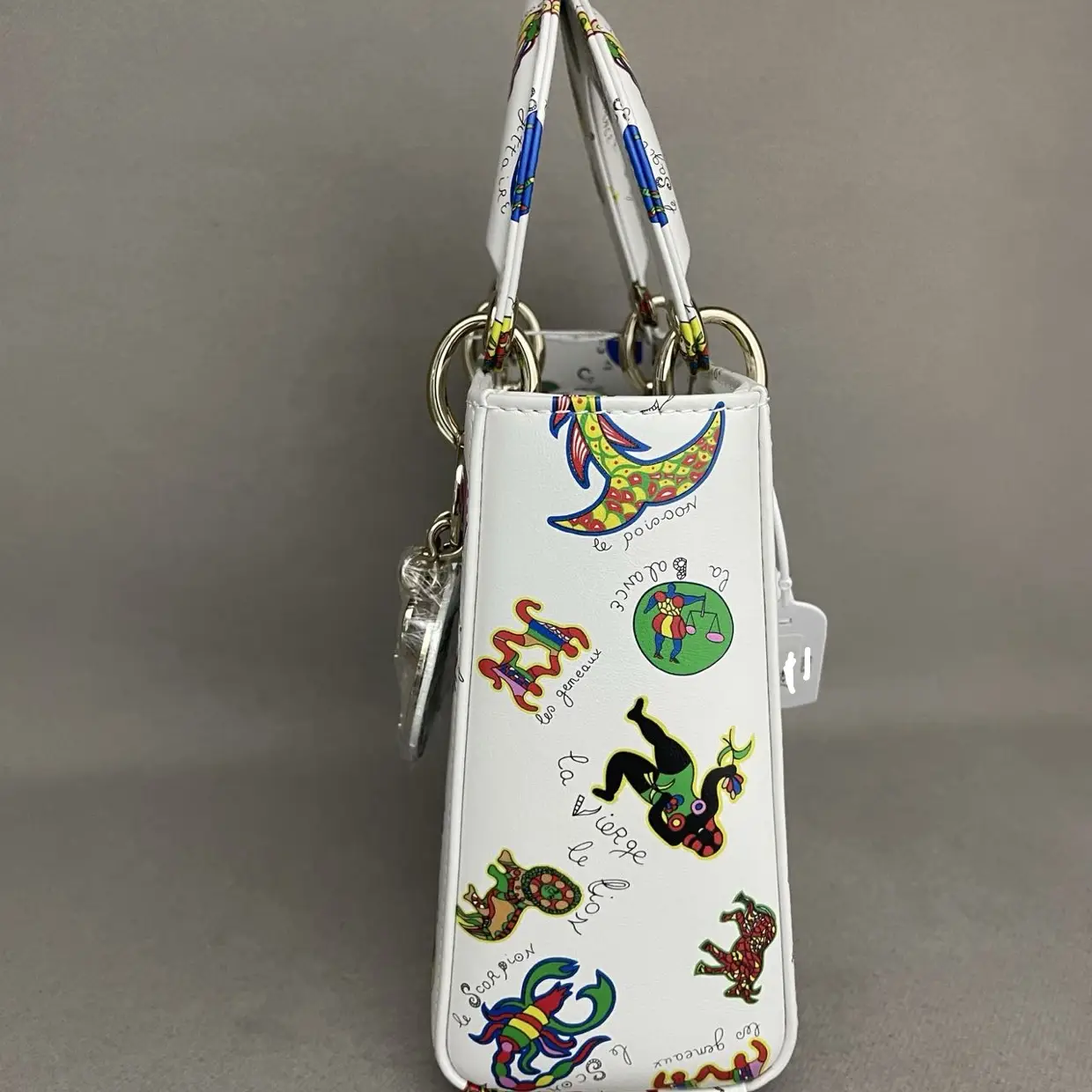 DIOR Lady Dior Printed Calfskin Mini Bag DIOR Lady Dior Printed Calfskin Mini Bag