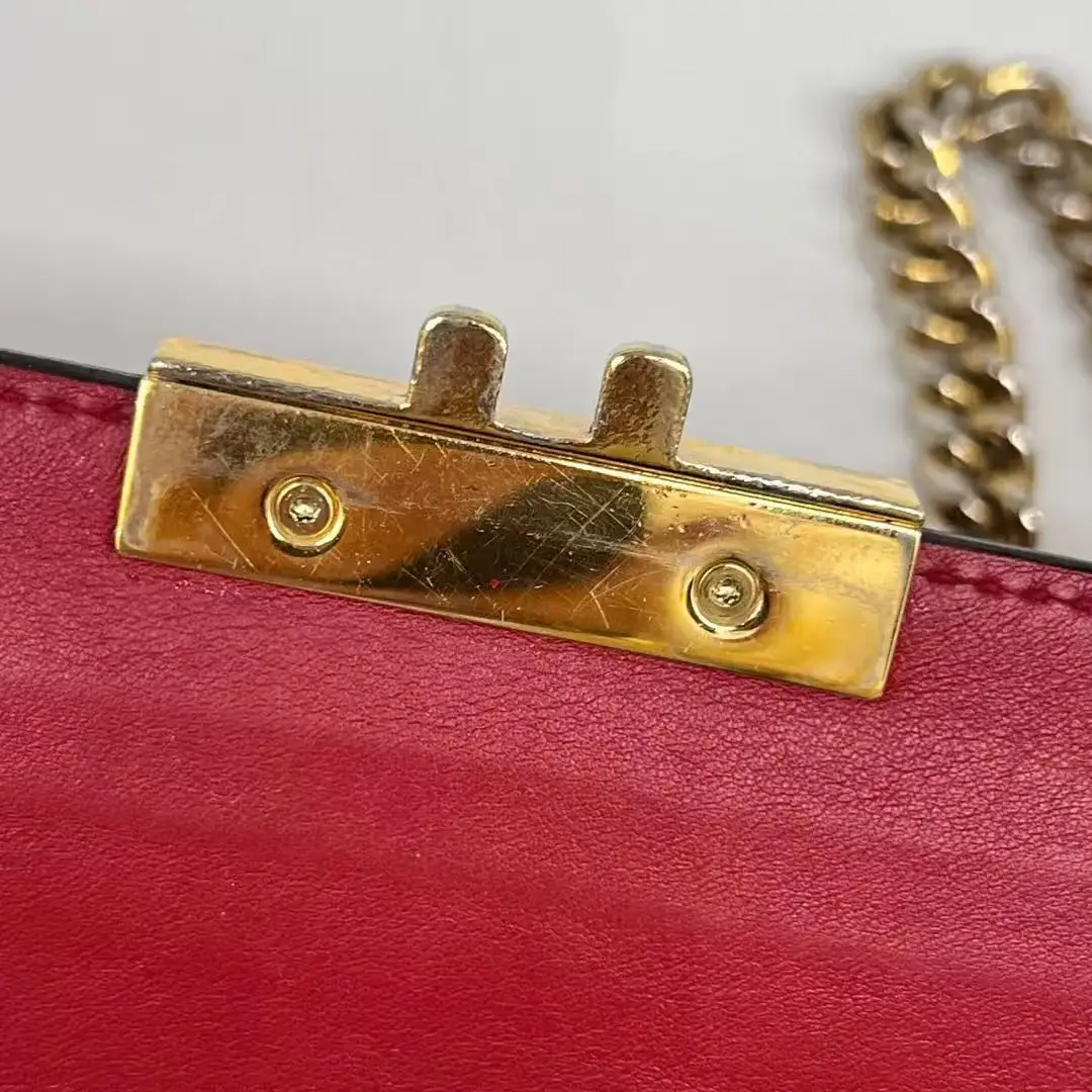 GUCCI Multicolor Floral Print Padlock Bag GUCCI Multicolor Floral Print Padlock Bag