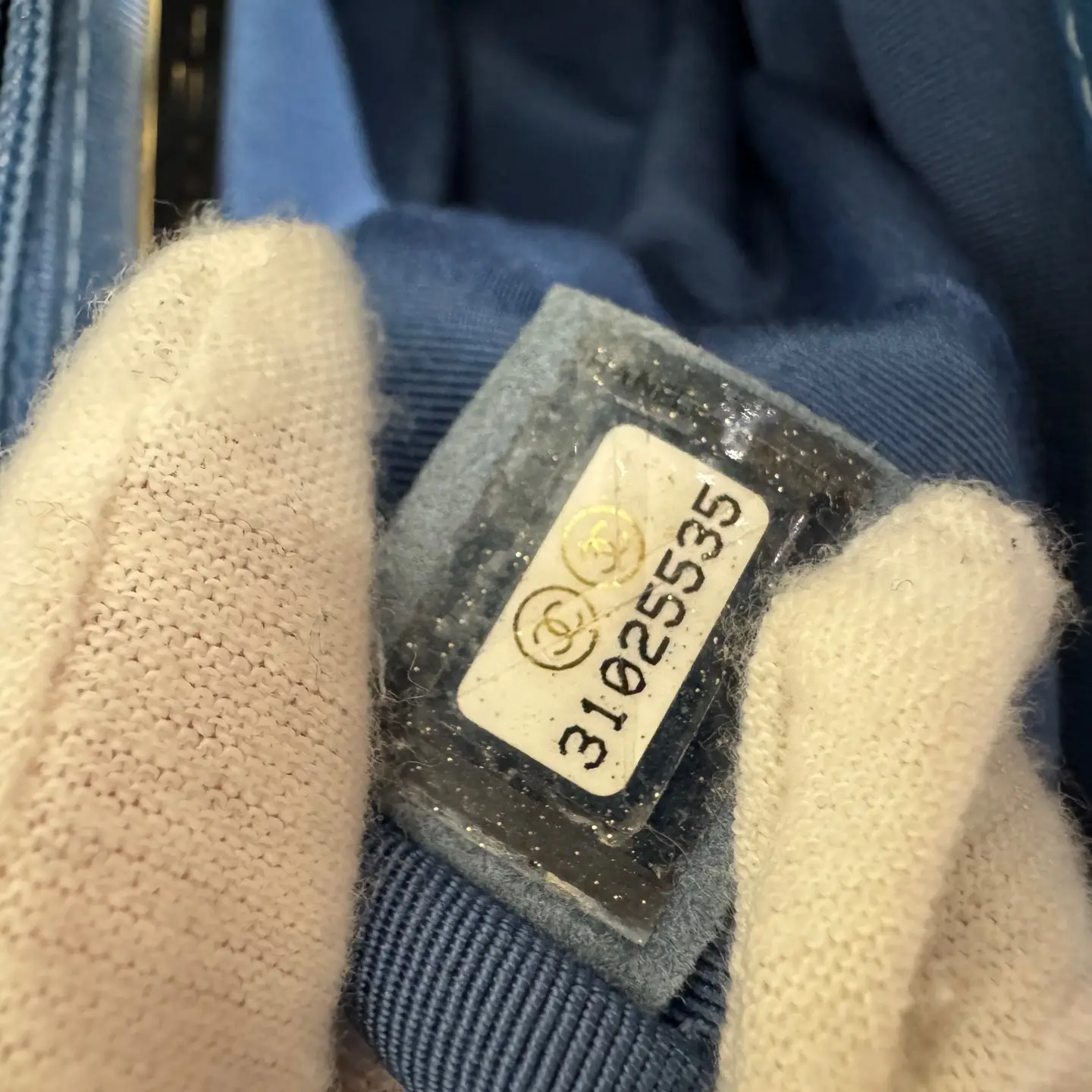 CHANEL Small 19 Flap Bag Blue Lambskin CHANEL Small 19 Flap Bag Blue Lambskin