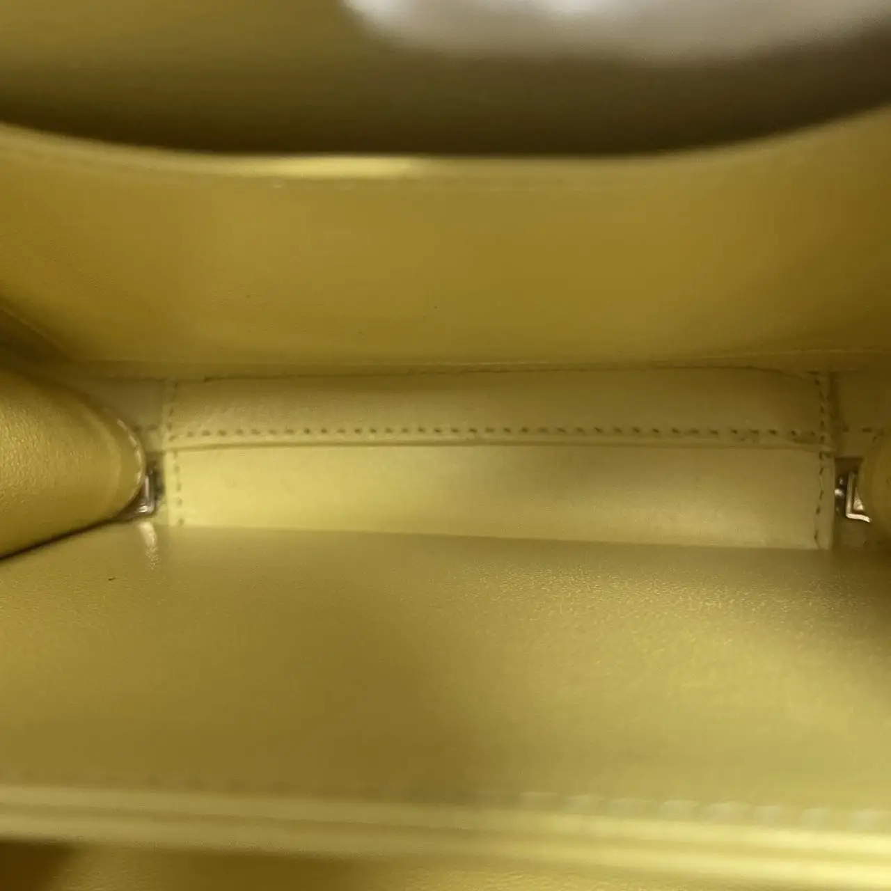 CHANEL Small CC Filigree Vanity Bag Yellow Caviar Leather CHANEL Small CC Filigree Vanity Bag Yellow Caviar Leather