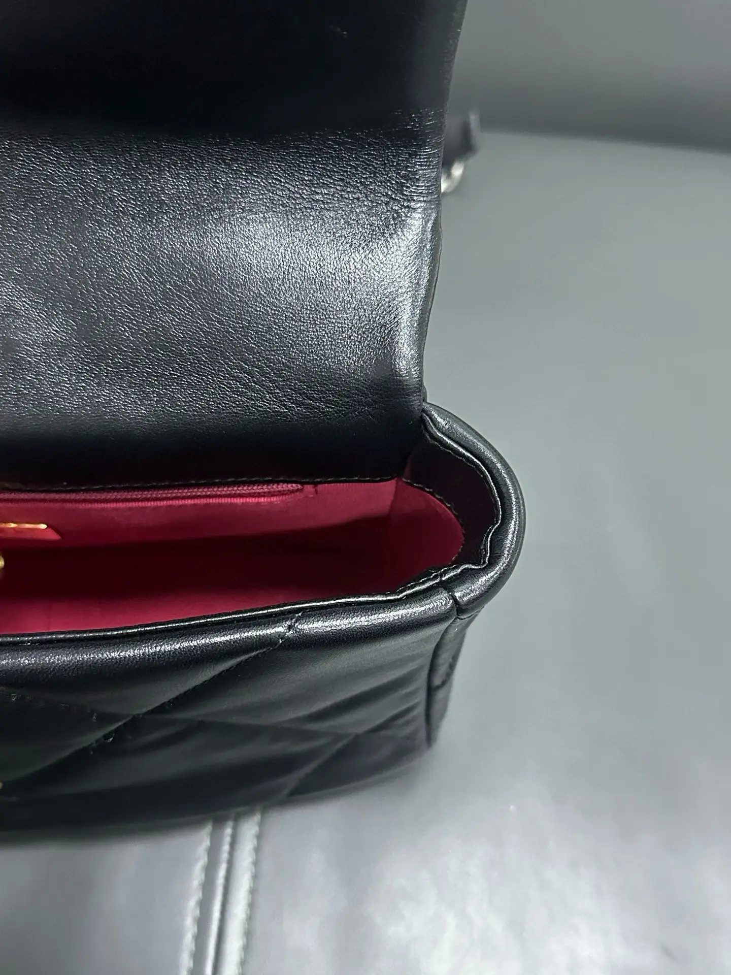 CHANEL Small 19 Black Shiny Lambskin Handbag CHANEL Small 19 Black Shiny Lambskin Handbag