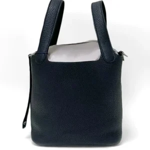 HERMÈS Picotin 18 in black with palladium hardware