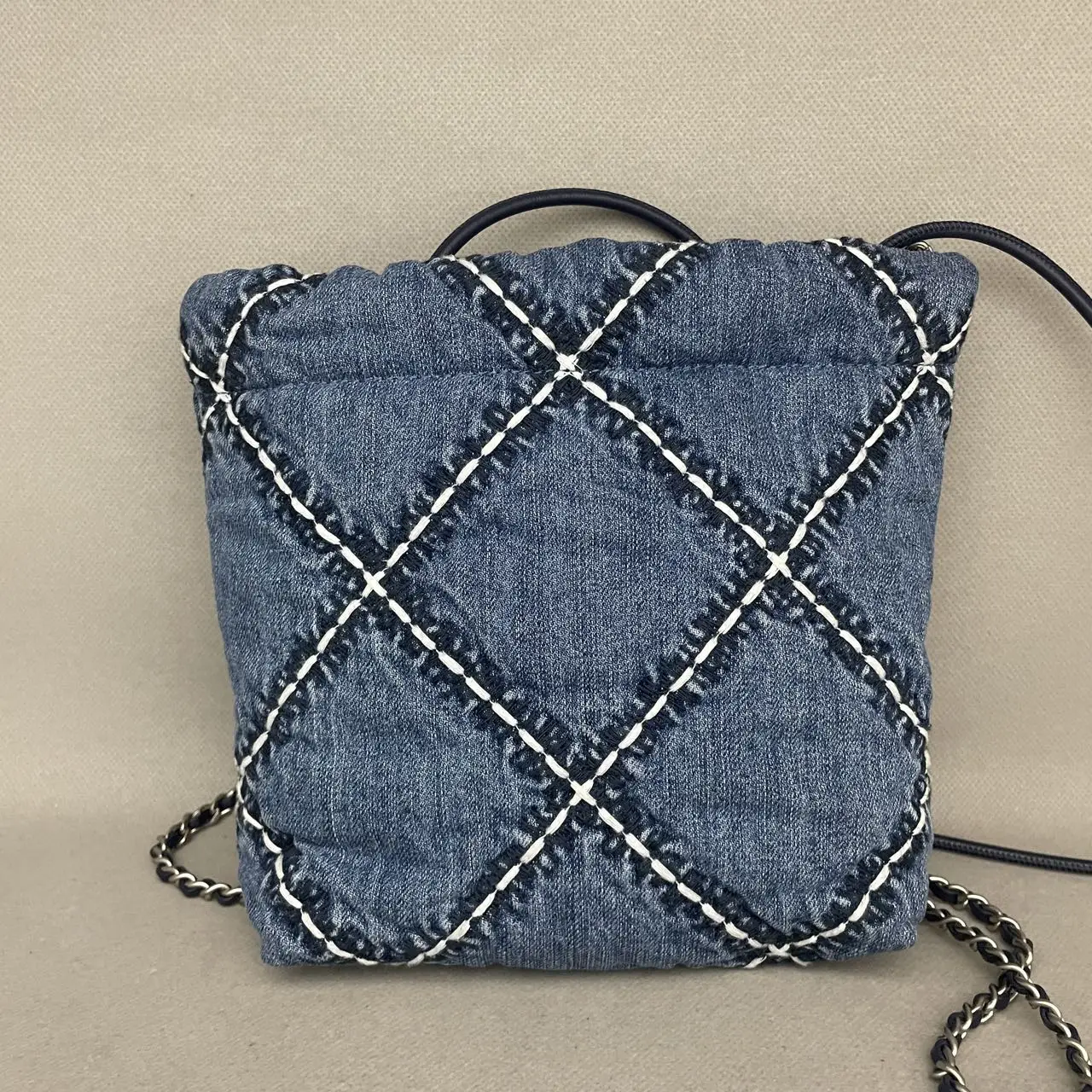 CHANEL 22 Mini Denim Bag CHANEL 22 Mini Denim Bag