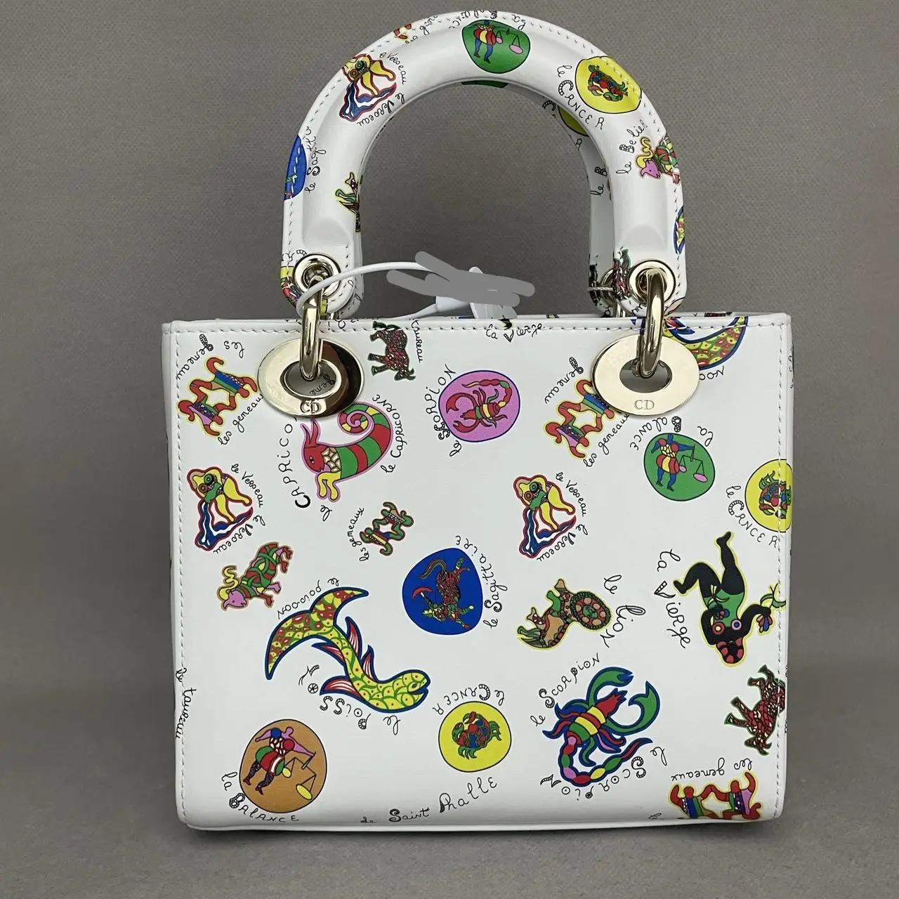 DIOR Lady Dior Printed Calfskin Mini Bag DIOR Lady Dior Printed Calfskin Mini Bag