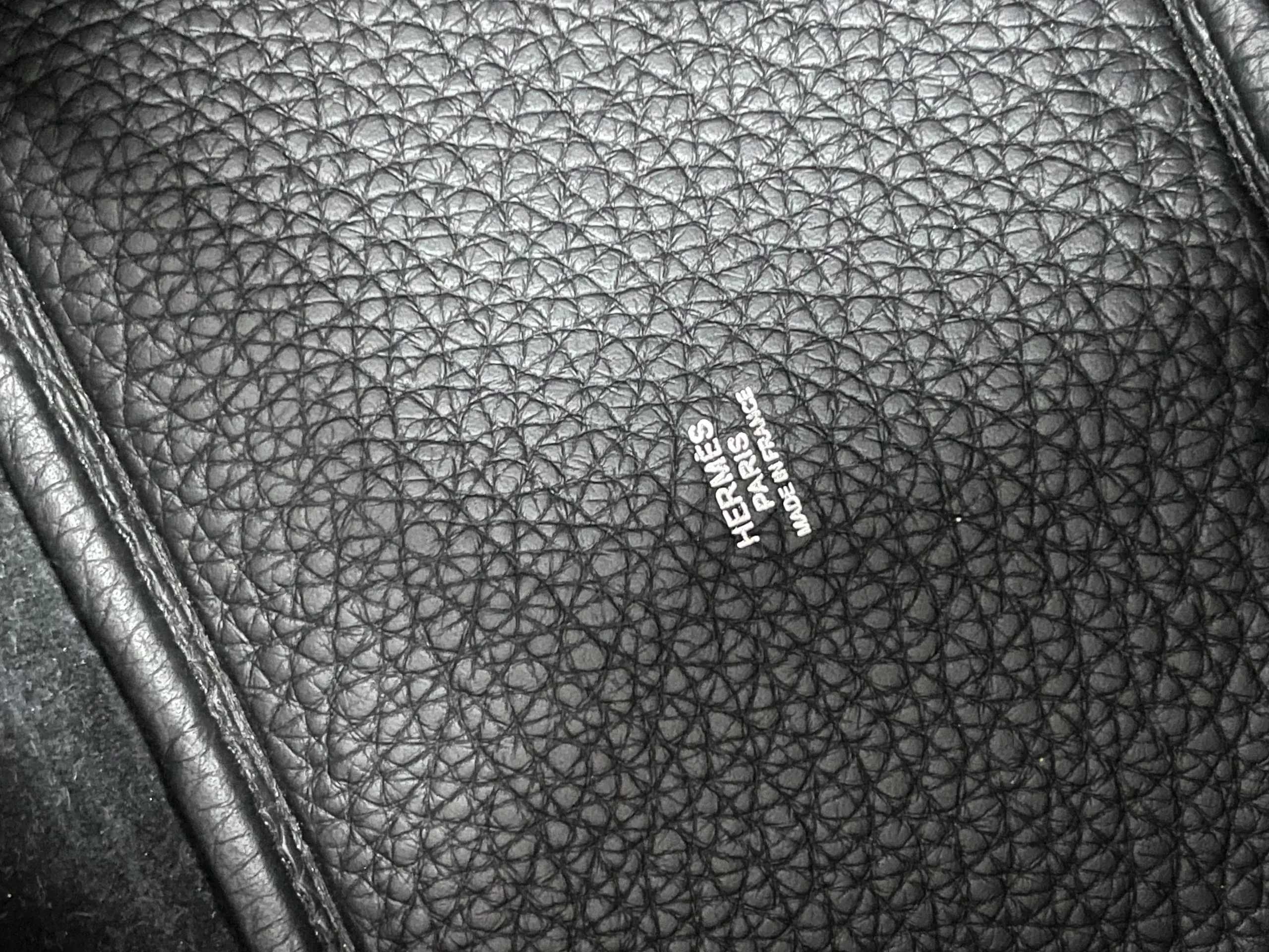 HERMÈS Picotin 18 in black with palladium hardware HERMÈS Picotin 18 in black with palladium hardware