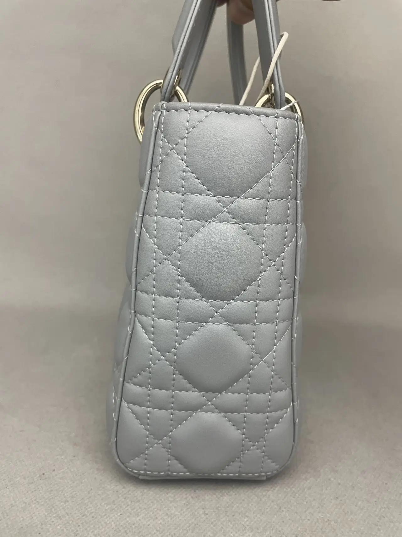 DIOR Small Lady Dior Grey Bag DIOR Small Lady Dior Grey Bag