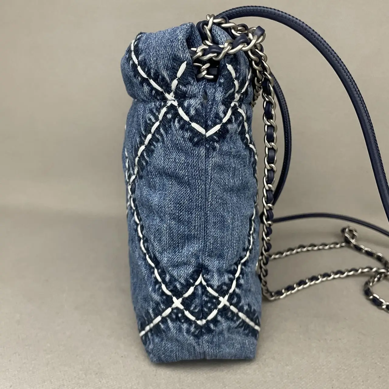 CHANEL 22 Mini Denim Bag CHANEL 22 Mini Denim Bag