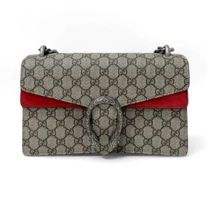 GUCCI Dionysus GG Supreme Blooms Shoulder Bag