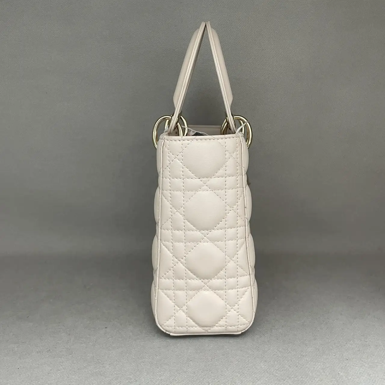 DIOR Small Lady Dior Bag Light Pink Lambskin DIOR Small Lady Dior Bag Light Pink Lambskin