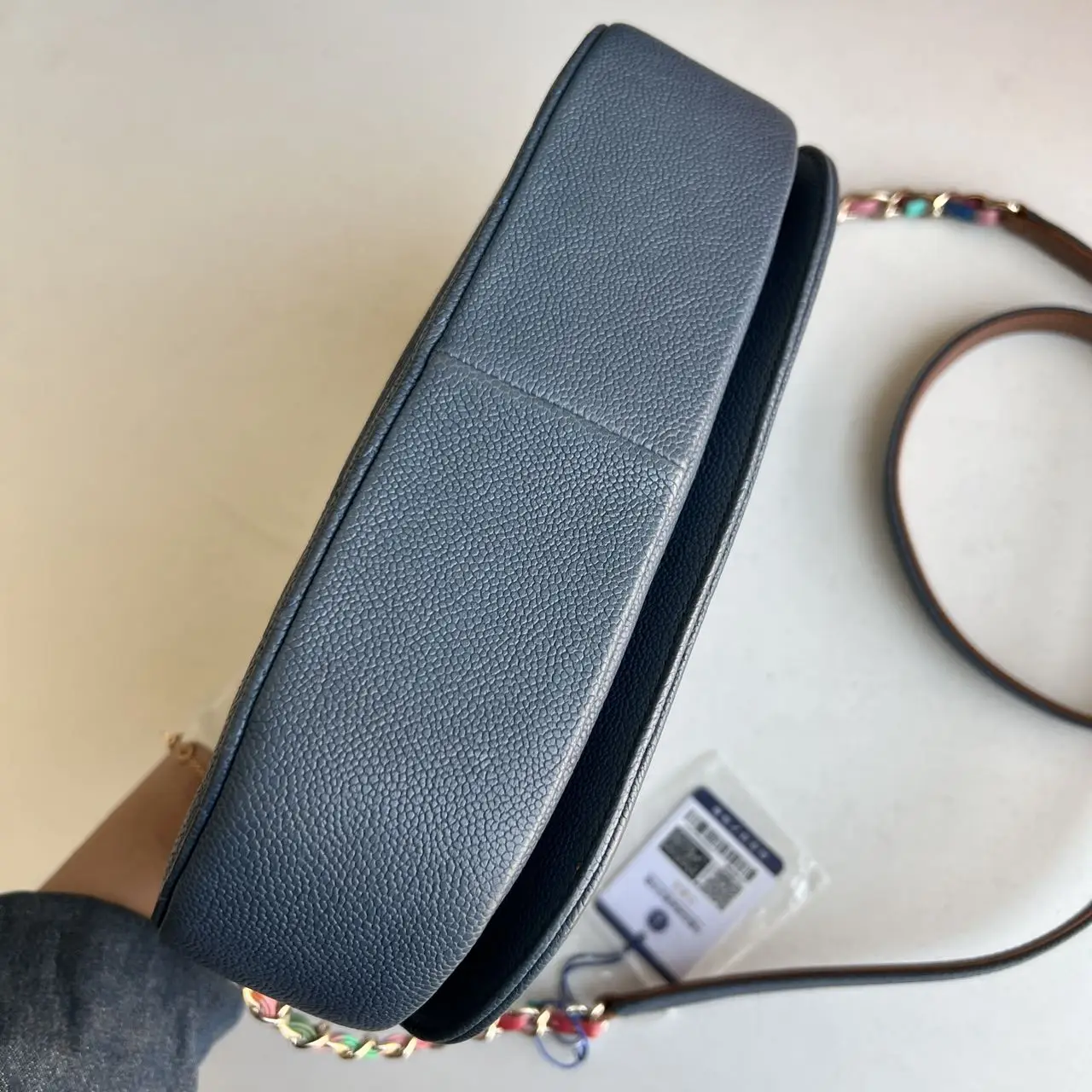 CHANEL Paris-Cuba Bag Blue Quilted Calfskin CHANEL Paris-Cuba Bag Blue Quilted Calfskin