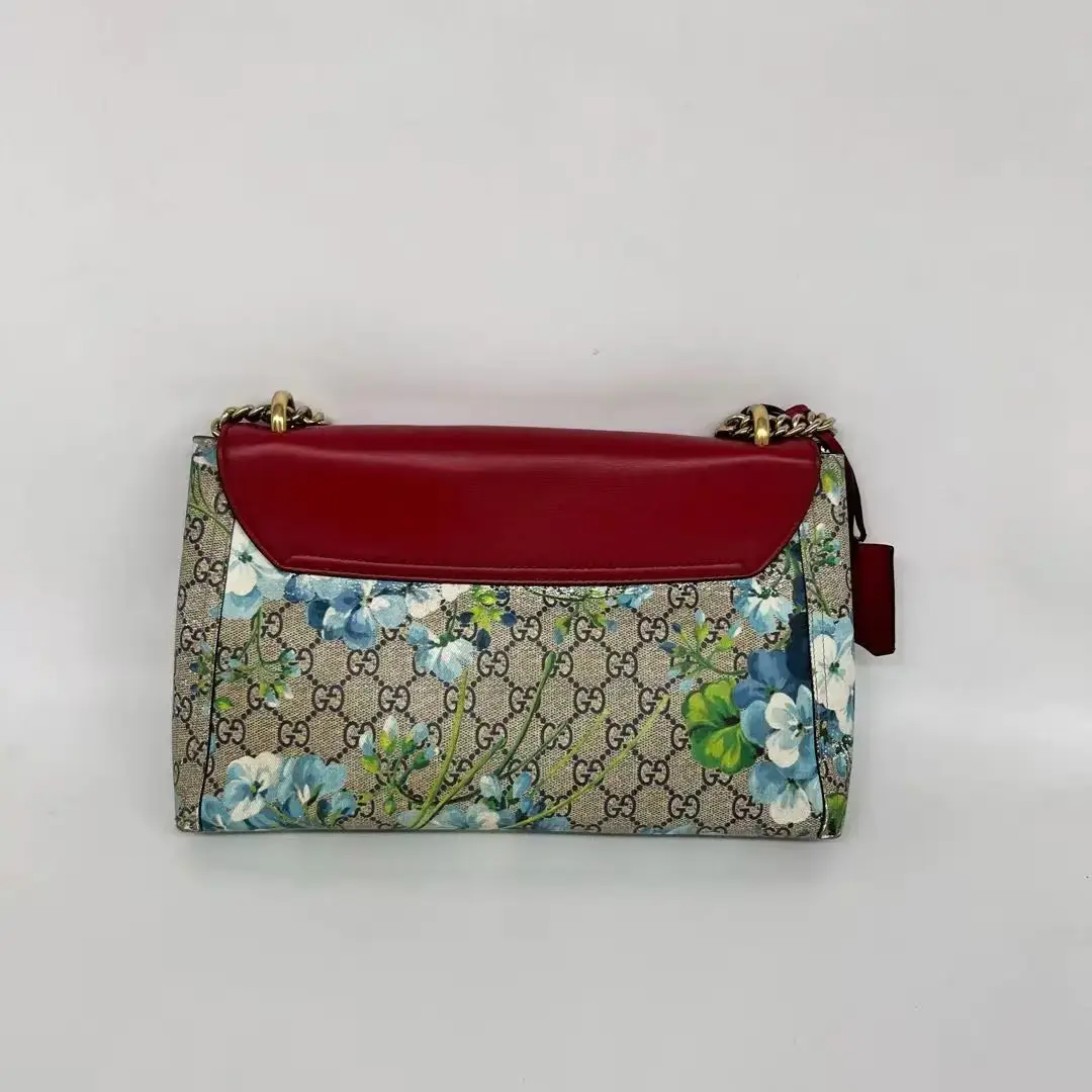 GUCCI Multicolor Floral Print Padlock Bag GUCCI Multicolor Floral Print Padlock Bag