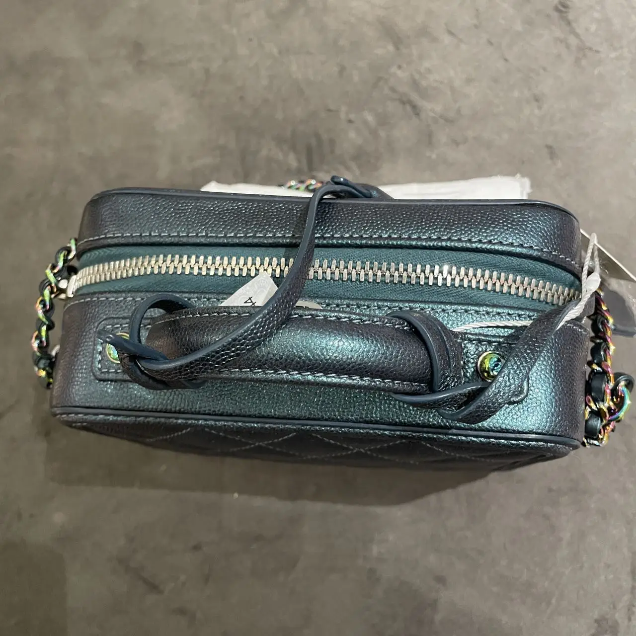 CHANEL Small CC Filigree Vanity Bag Caviar Leather CHANEL Small CC Filigree Vanity Bag Caviar Leather