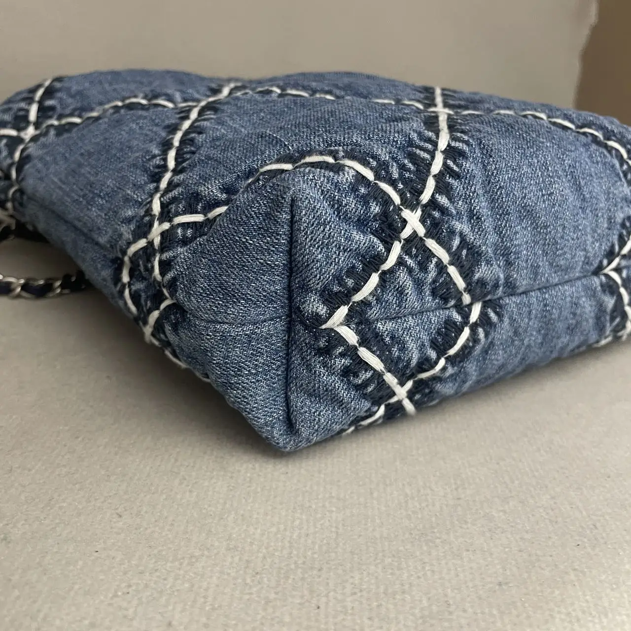 CHANEL 22 Mini Denim Bag CHANEL 22 Mini Denim Bag