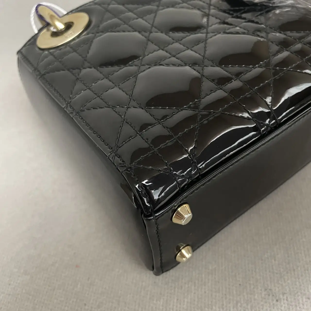 DIOR Mini Lady Dior Bag Black Python Leather Limited Version DIOR Mini Lady Dior Bag Black Python Leather Limited Version