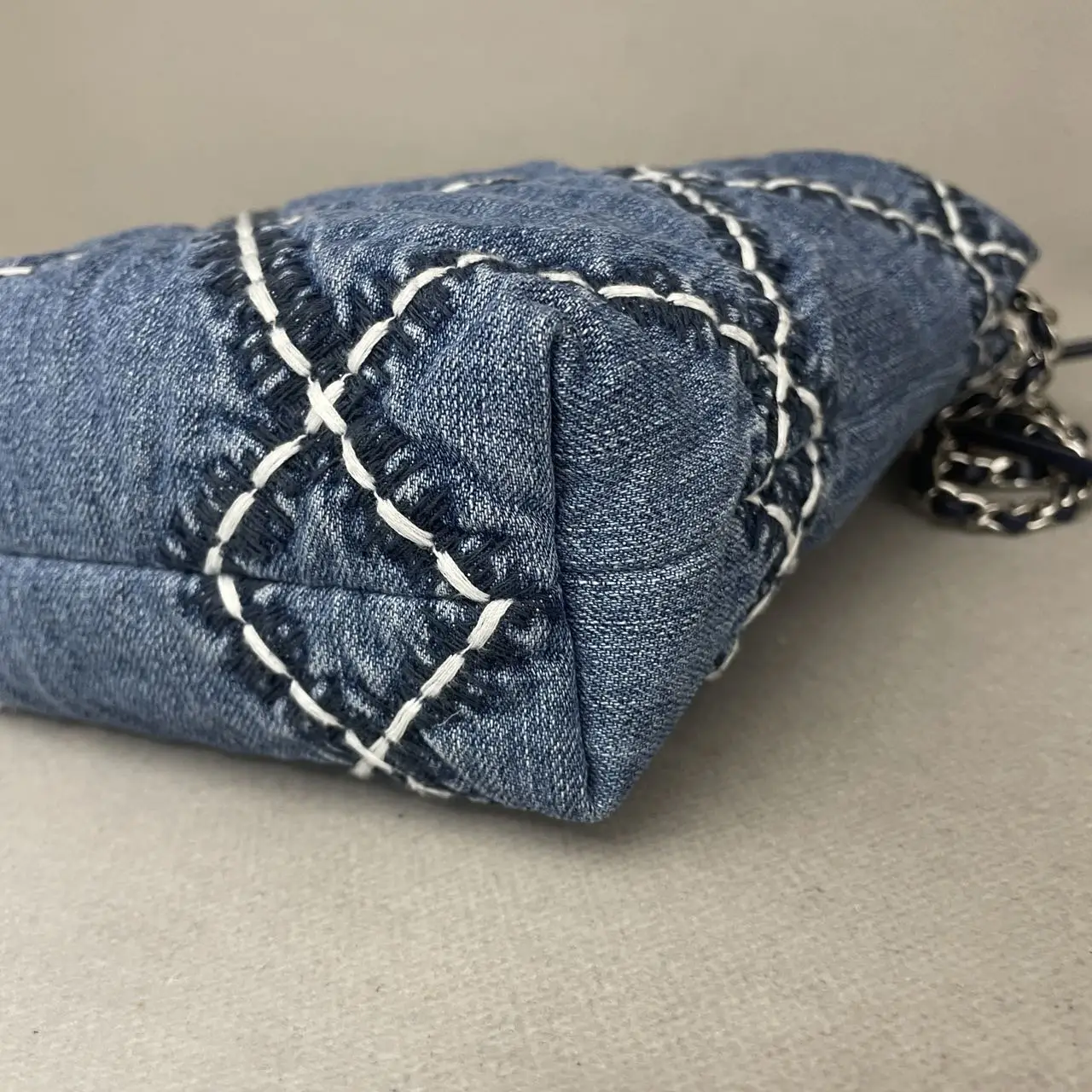 CHANEL 22 Mini Denim Bag CHANEL 22 Mini Denim Bag