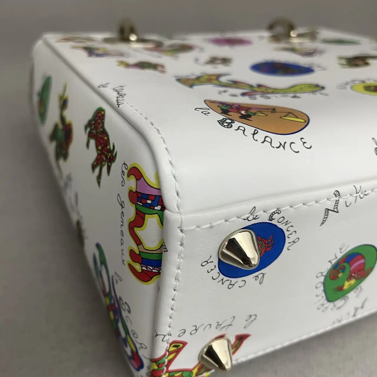 DIOR Lady Dior Printed Calfskin Mini Bag DIOR Lady Dior Printed Calfskin Mini Bag