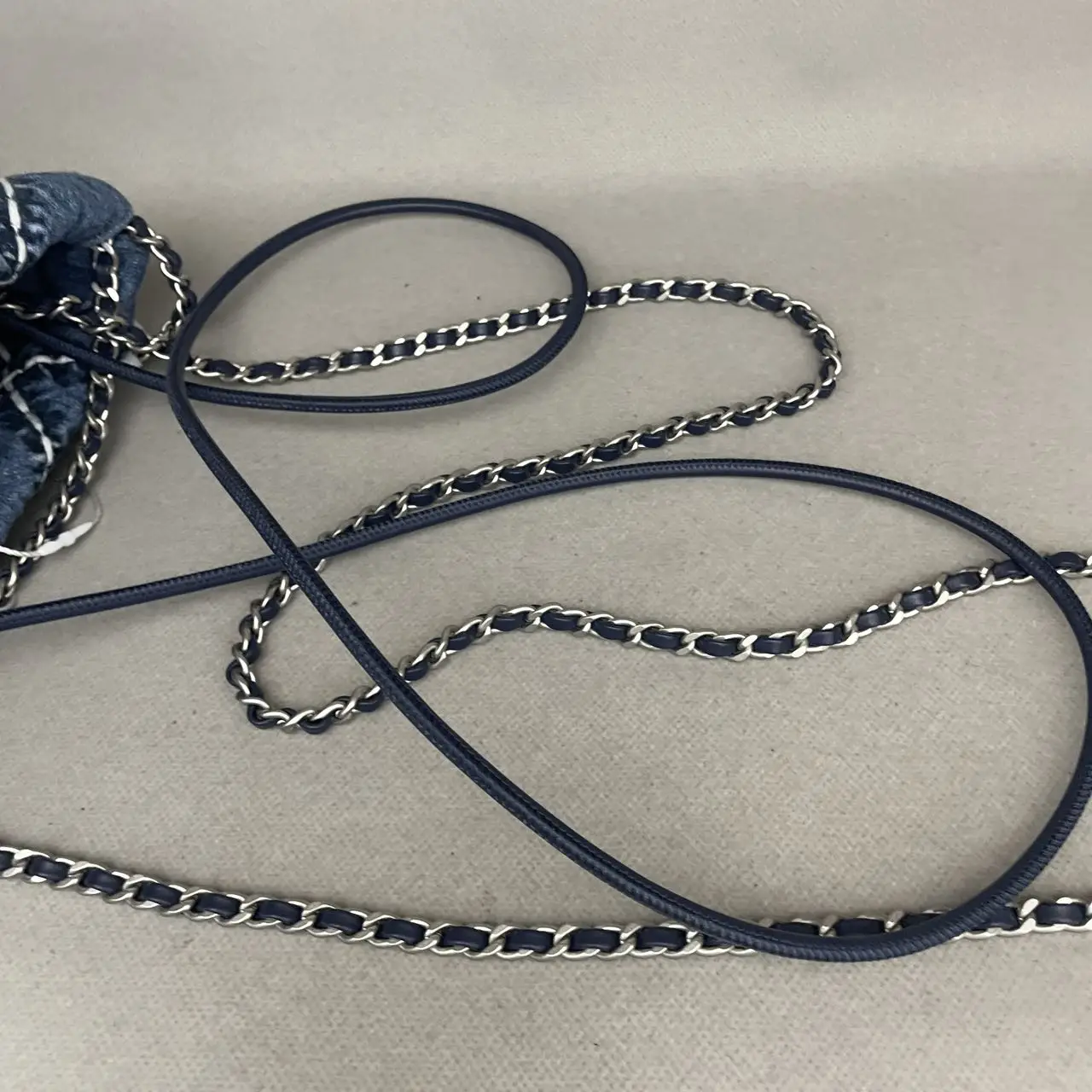 CHANEL 22 Mini Denim Bag CHANEL 22 Mini Denim Bag