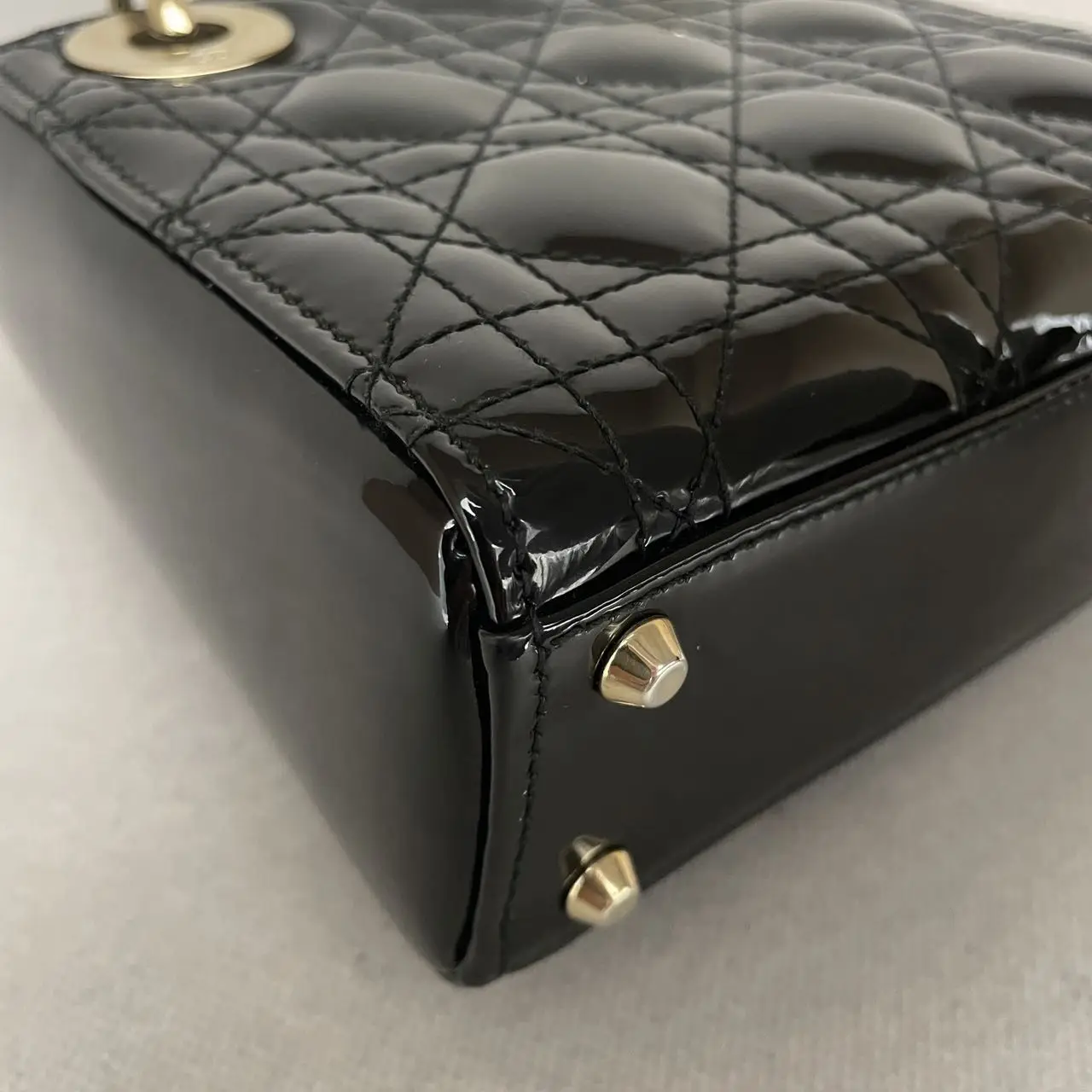 DIOR Mini Lady Dior Bag Black Python Leather Limited Version DIOR Mini Lady Dior Bag Black Python Leather Limited Version