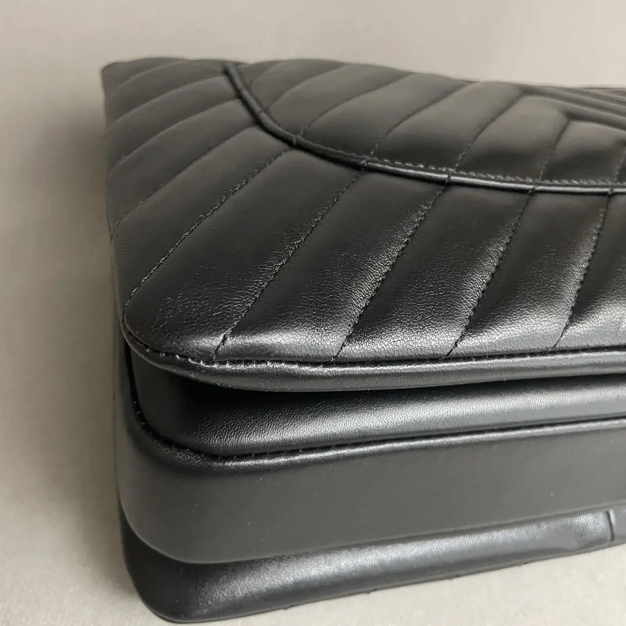 CHANEL Medium Trendy CC Dual Handle Flap Bag Black Lambskin CHANEL Medium Trendy CC Dual Handle Flap Bag Black Lambskin