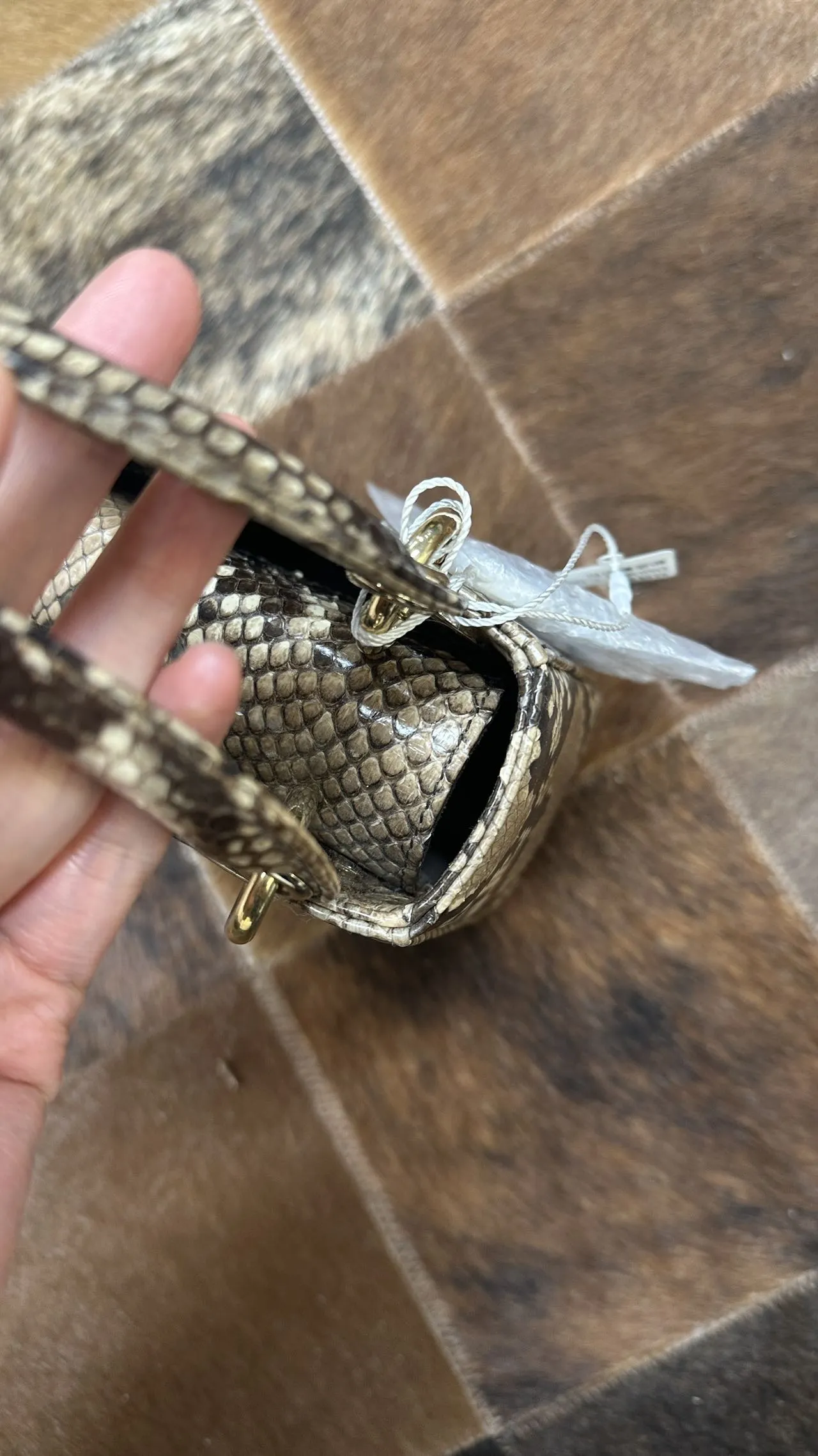 DIOR Mini Lady Dior Bag Python Leather Limited DIOR Mini Lady Dior Bag Python Leather Limited