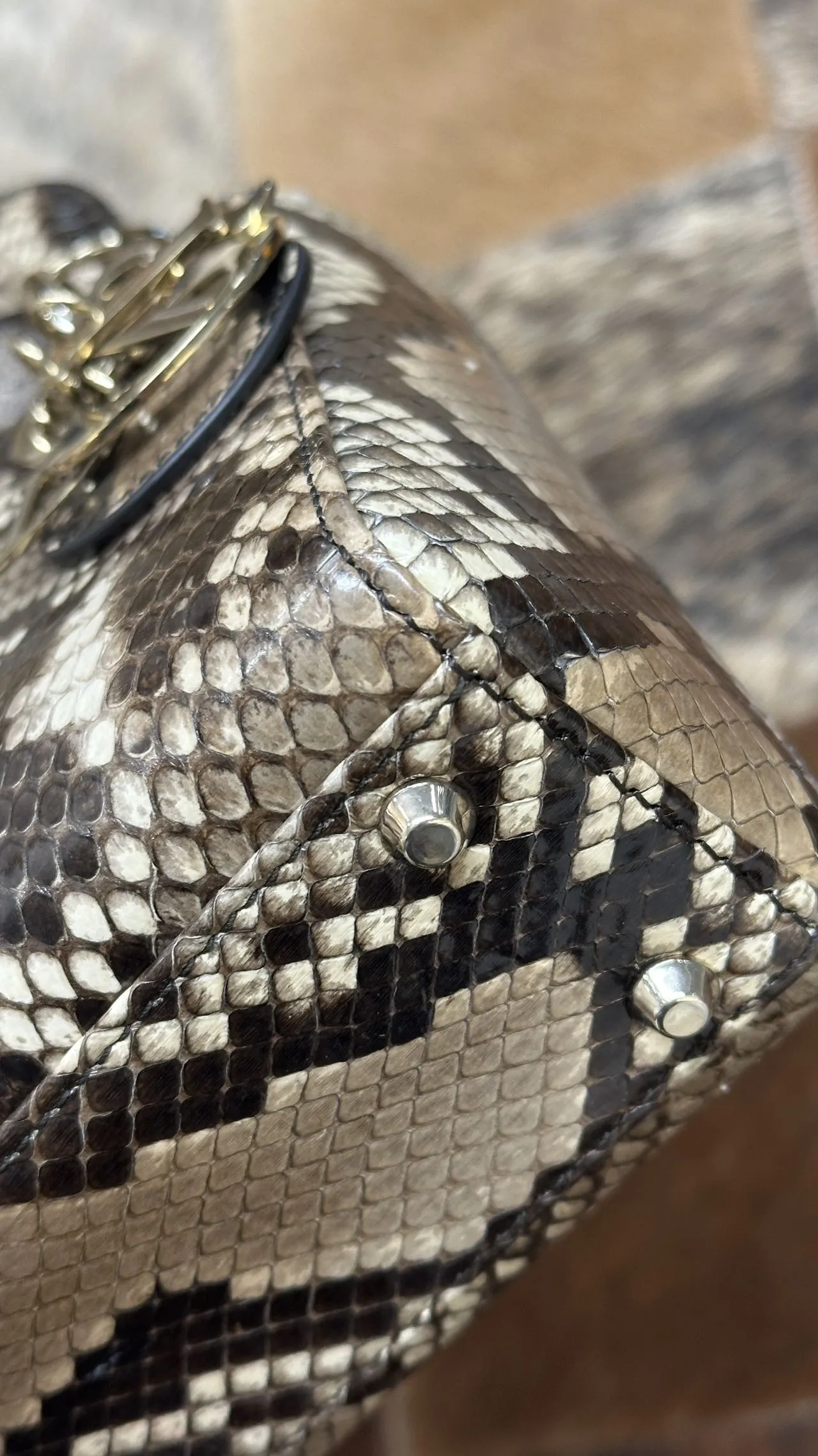 DIOR Mini Lady Dior Bag Python Leather Limited DIOR Mini Lady Dior Bag Python Leather Limited