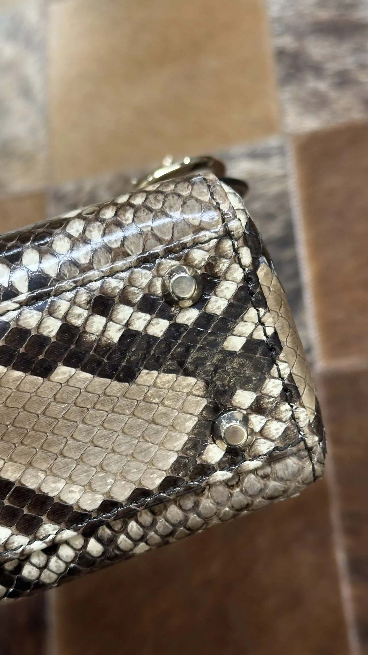 DIOR Mini Lady Dior Bag Python Leather Limited DIOR Mini Lady Dior Bag Python Leather Limited