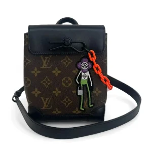 LOUIS VUITTON Monogram Steamer XS Shoulder Bag Brown Coated Canvas