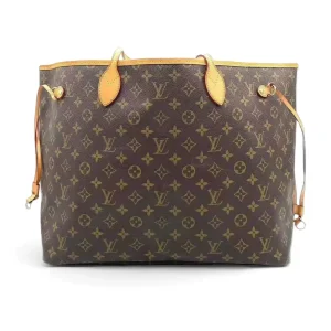 LOUIS VUITTON Neverfull GM Tote Brown Monogram