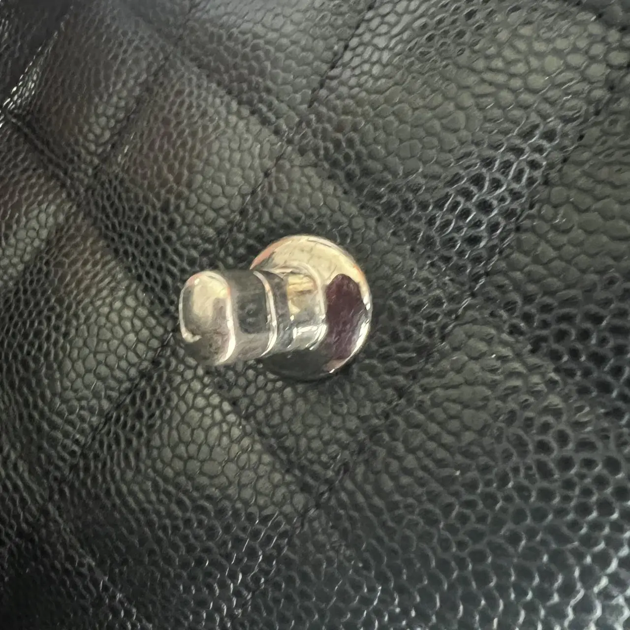 CHANEL Jumbo Classic Flap Bag Black Caviar Leather CHANEL Jumbo Classic Flap Bag Black Caviar Leather