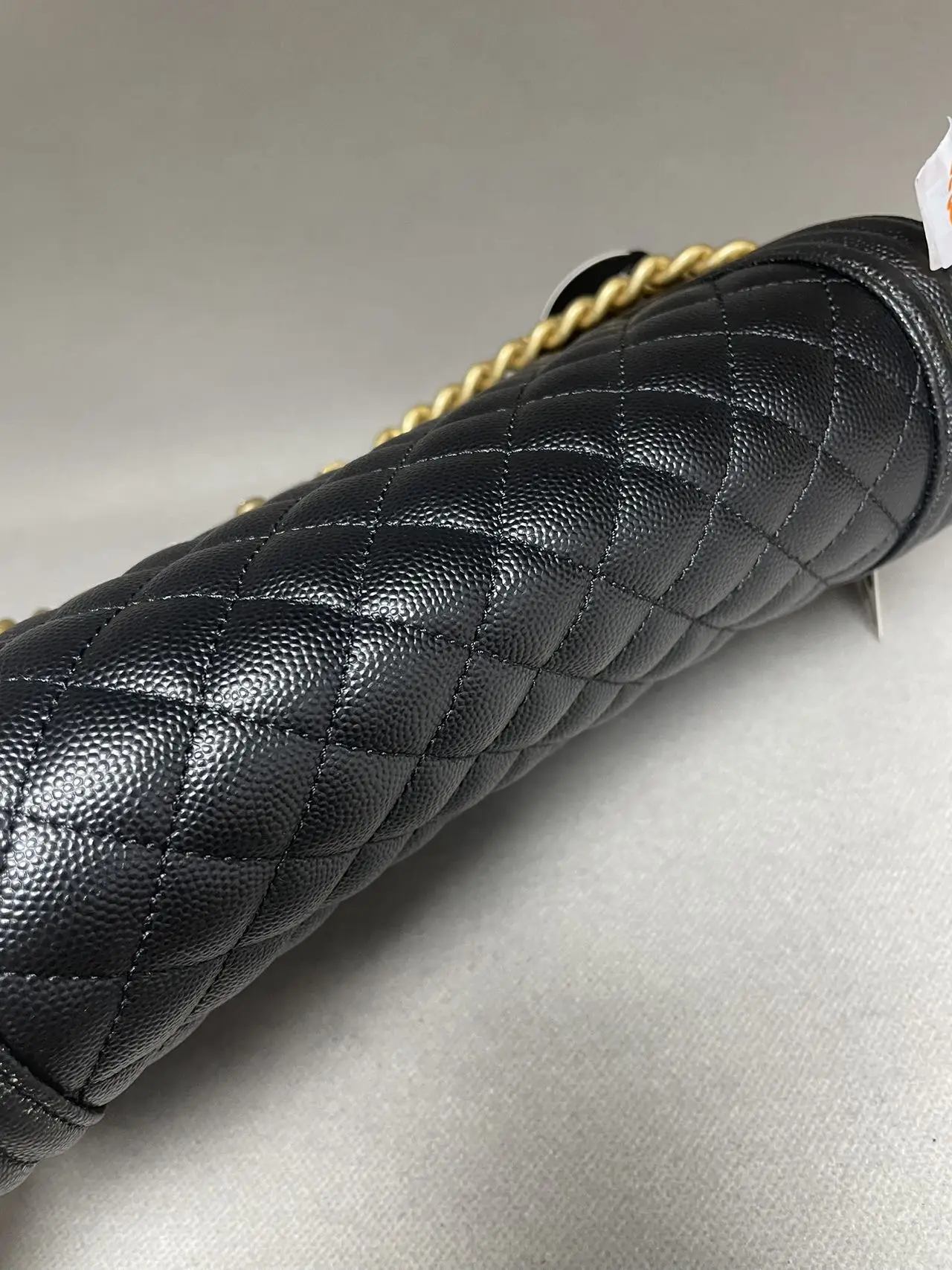 CHANEL Medium Boy Bag Black Quilted Calfskin CHANEL Medium Boy Bag Black Quilted Calfskin