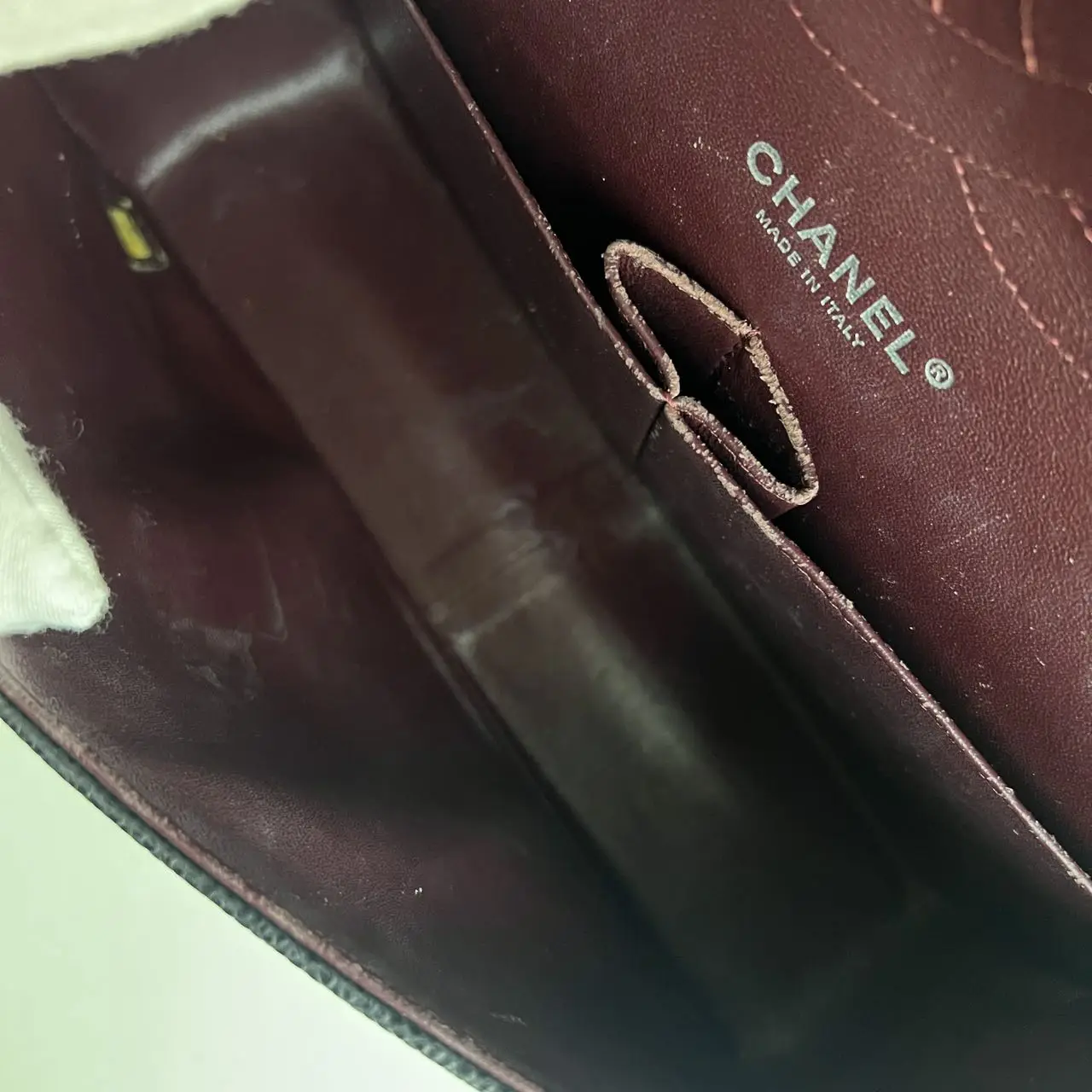 CHANEL Jumbo Classic Flap Bag Black Caviar Leather CHANEL Jumbo Classic Flap Bag Black Caviar Leather