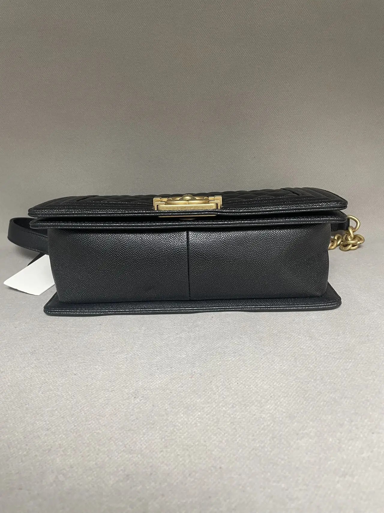 CHANEL Medium Boy Bag Black Quilted Calfskin CHANEL Medium Boy Bag Black Quilted Calfskin