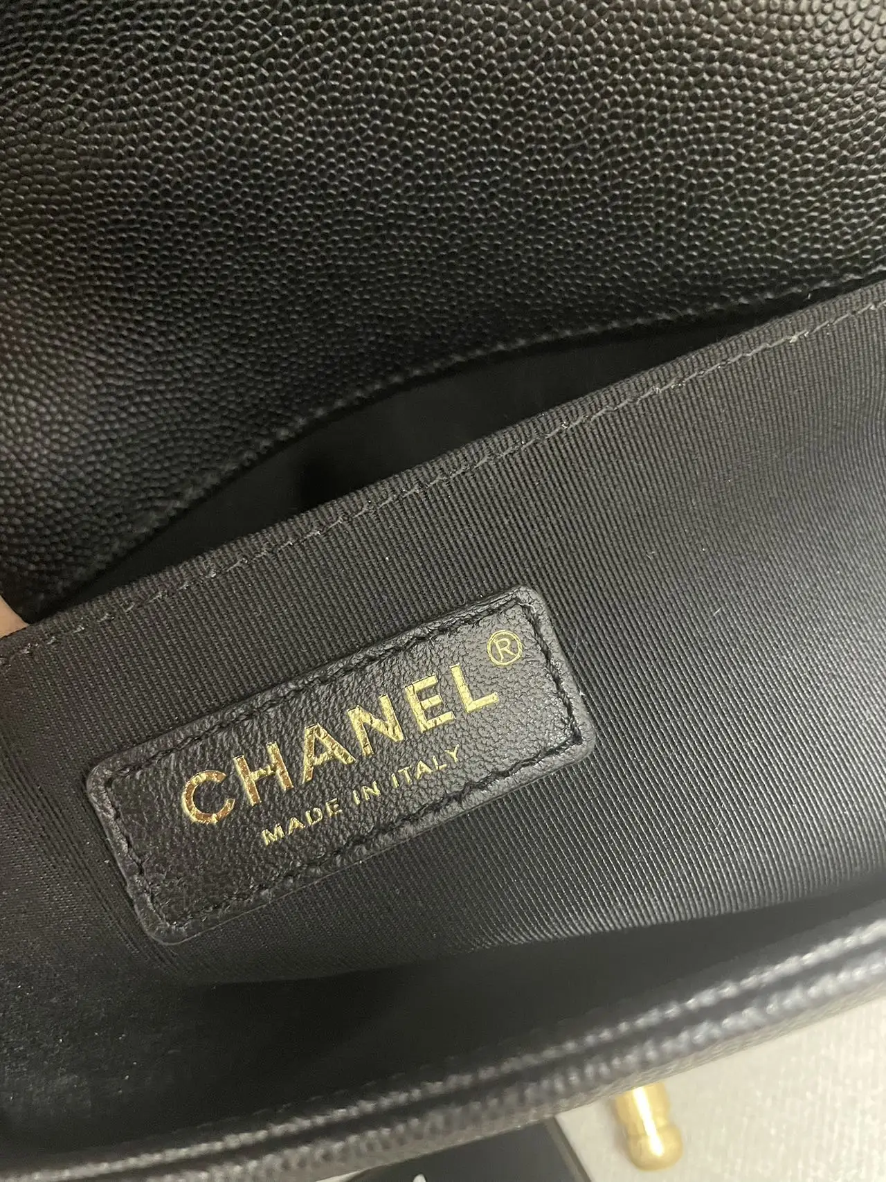 CHANEL Medium Boy Bag Black Quilted Calfskin CHANEL Medium Boy Bag Black Quilted Calfskin