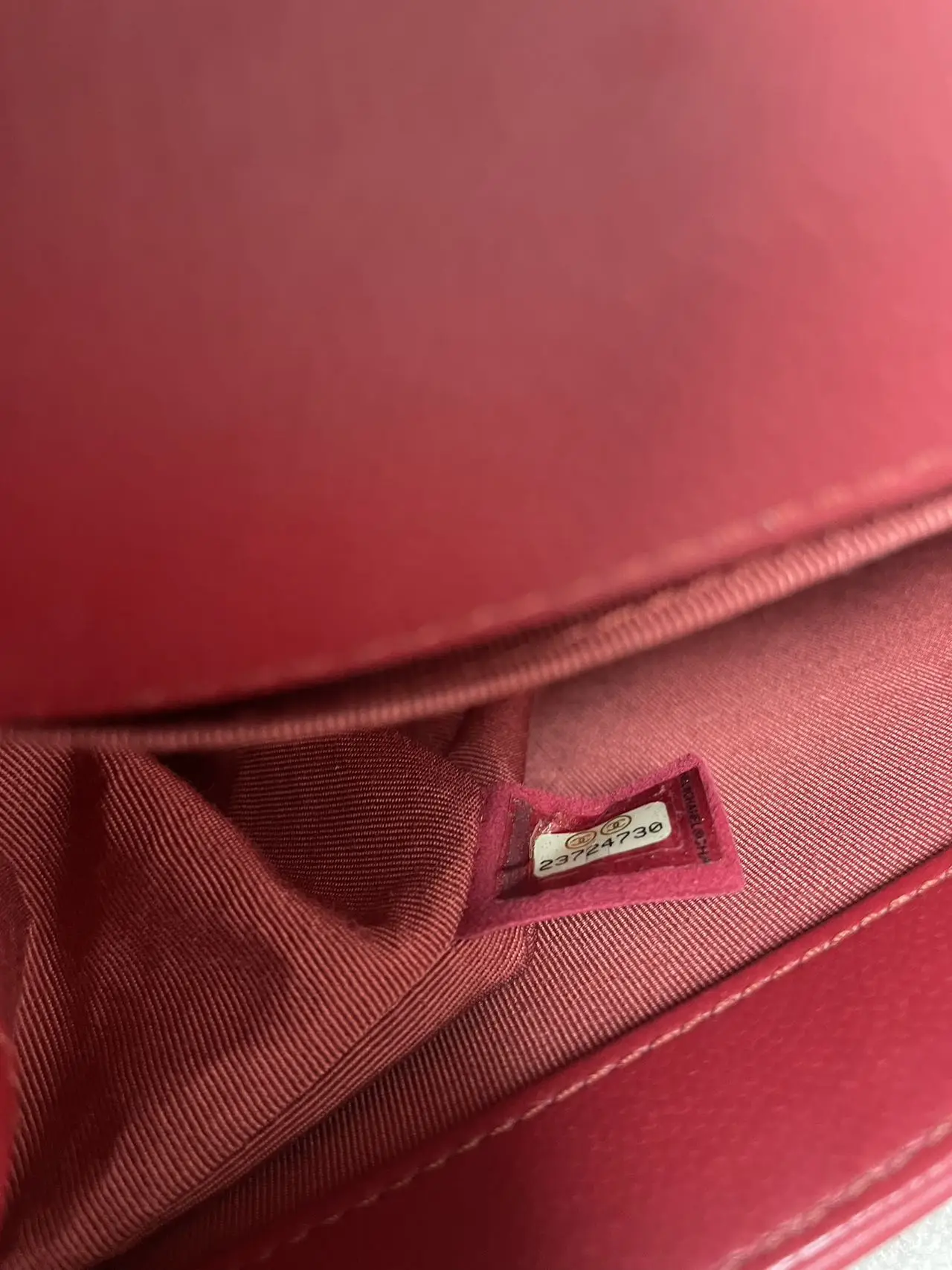 CHANEL Medium Boy Bag Red Quilted Calfskin CHANEL Medium Boy Bag Red Quilted Calfskin