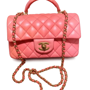 CHANEL Classic Mini Rectangular Top Handle Flap Bag