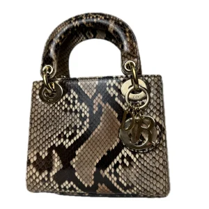 DIOR Lady Dior Mini Python Leather Exotic Collection Limited Version