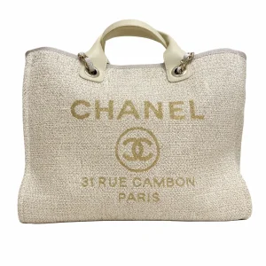 CHANEL Large Deauville Tote Bag New