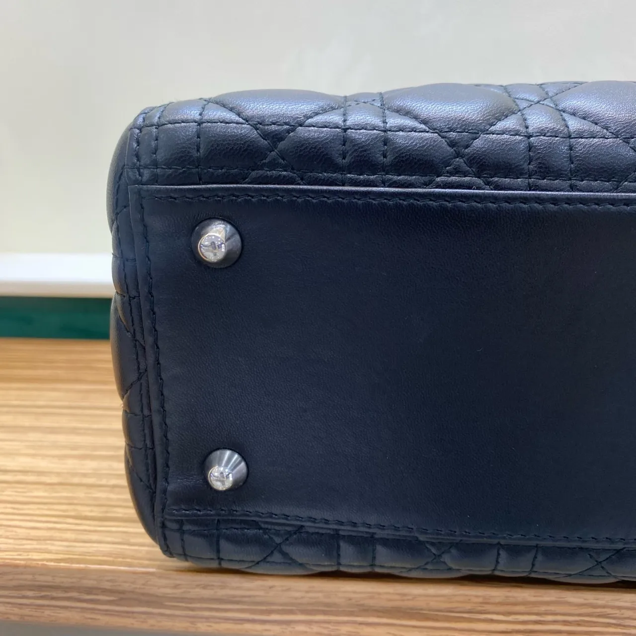 DIOR Large Lady Dior Bag in Black Lambskin Bag DIOR Large Lady Dior Bag in Black Lambskin Bag