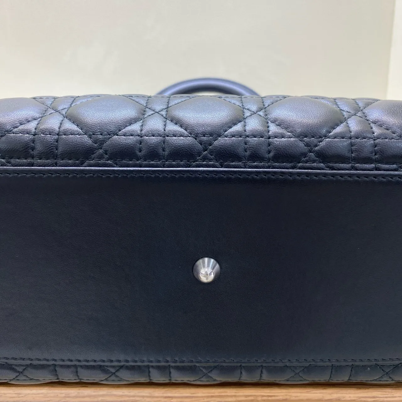 DIOR Large Lady Dior Bag in Black Lambskin Bag DIOR Large Lady Dior Bag in Black Lambskin Bag