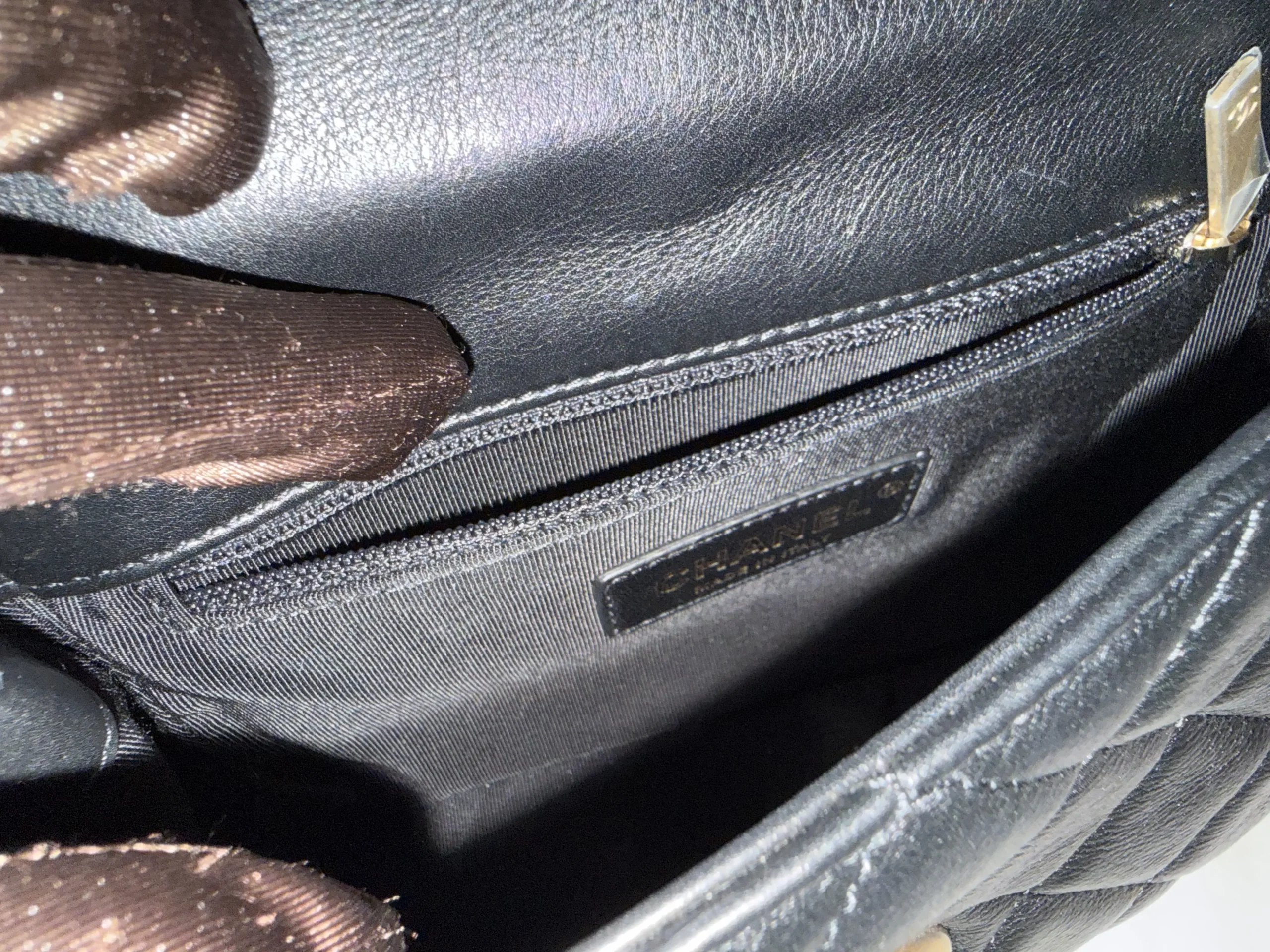 CHANEL Carry With Chic Chain Flap Waist Bag Quilted Calfskin CHANEL Carry With Chic Chain Flap Waist Bag Quilted Calfskin